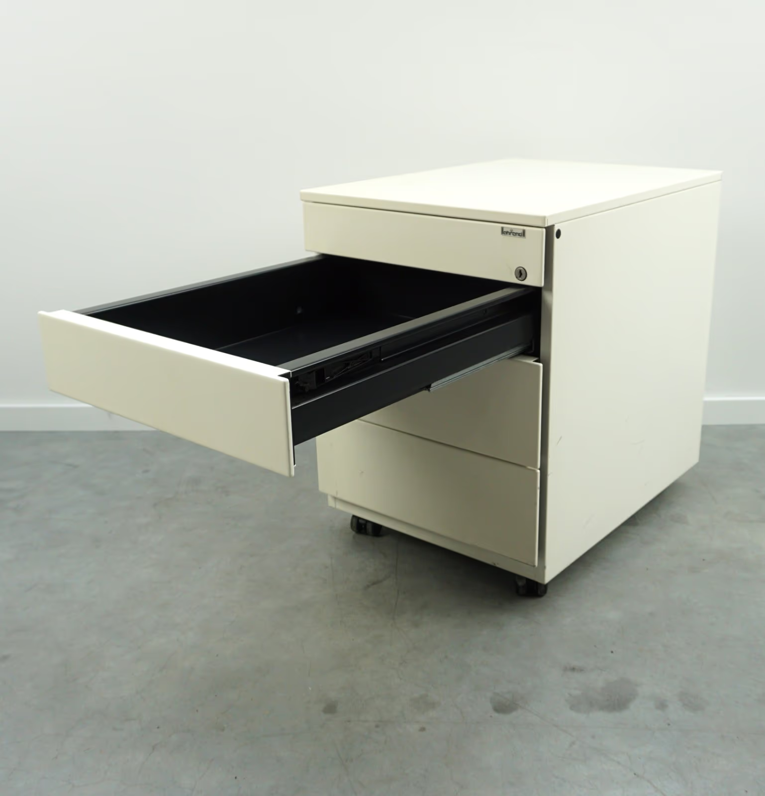 Ahrend Rollcontainer | 4 Schubladen | Creme | 57 x 43 x 56 cm Ahrend Rollcontainer | 4 Schubladen | Creme | 57 x 43 x 56 cm