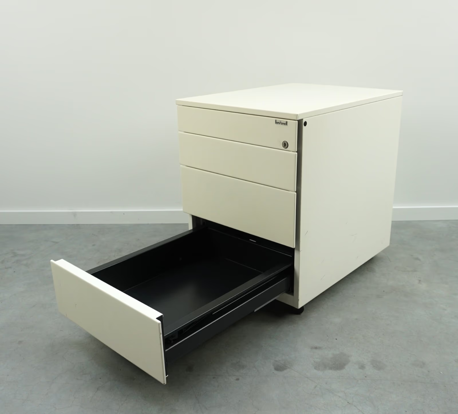 Ahrend Rollcontainer | 4 Schubladen | Creme | 57 x 43 x 56 cm Ahrend Rollcontainer | 4 Schubladen | Creme | 57 x 43 x 56 cm