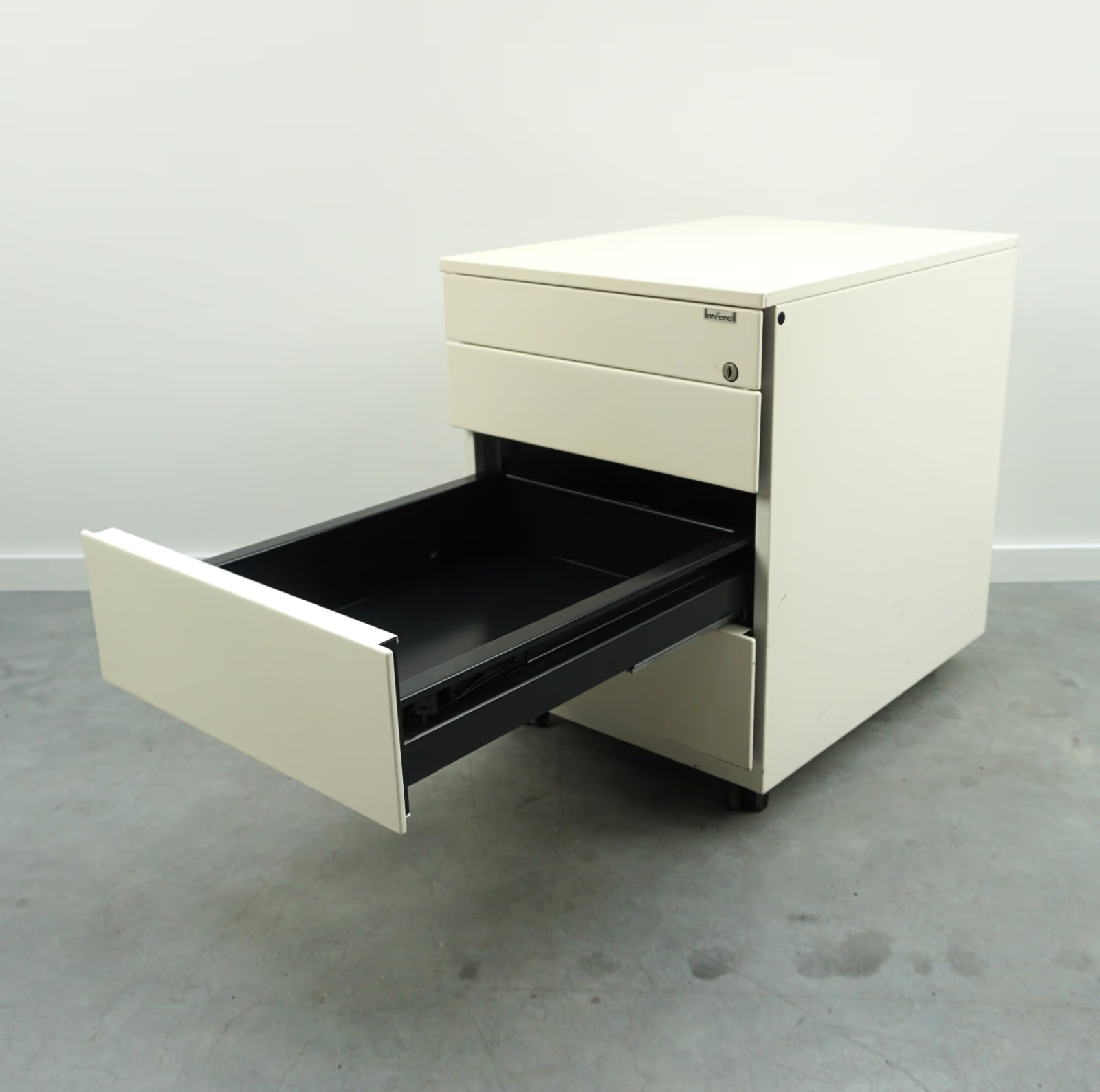 Ahrend Rollcontainer | 4 Schubladen | Creme | 57 x 43 x 56 cm Ahrend Rollcontainer | 4 Schubladen | Creme | 57 x 43 x 56 cm