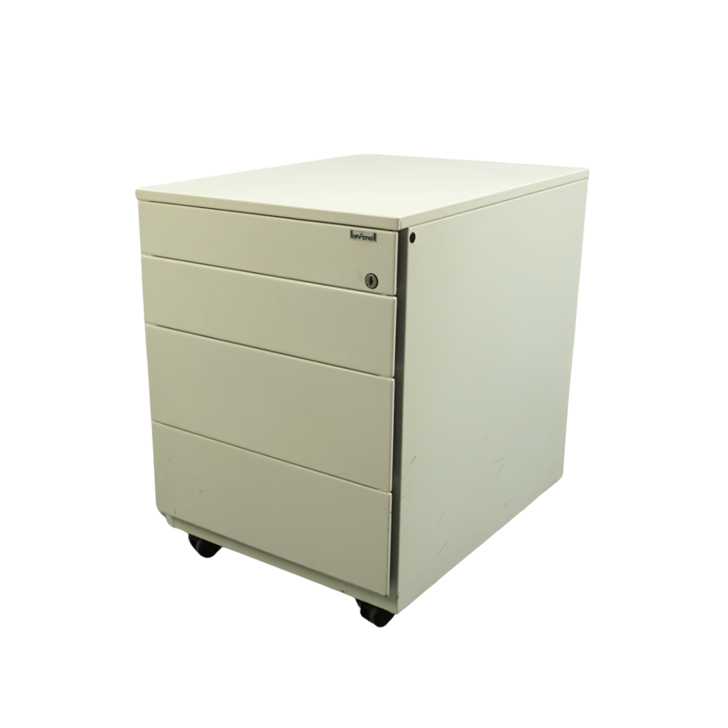 Ahrend Rollcontainer | 4 Schubladen | Creme | 57 x 43 x 56 cm Ahrend Rollcontainer | 4 Schubladen | Creme | 57 x 43 x 56 cm