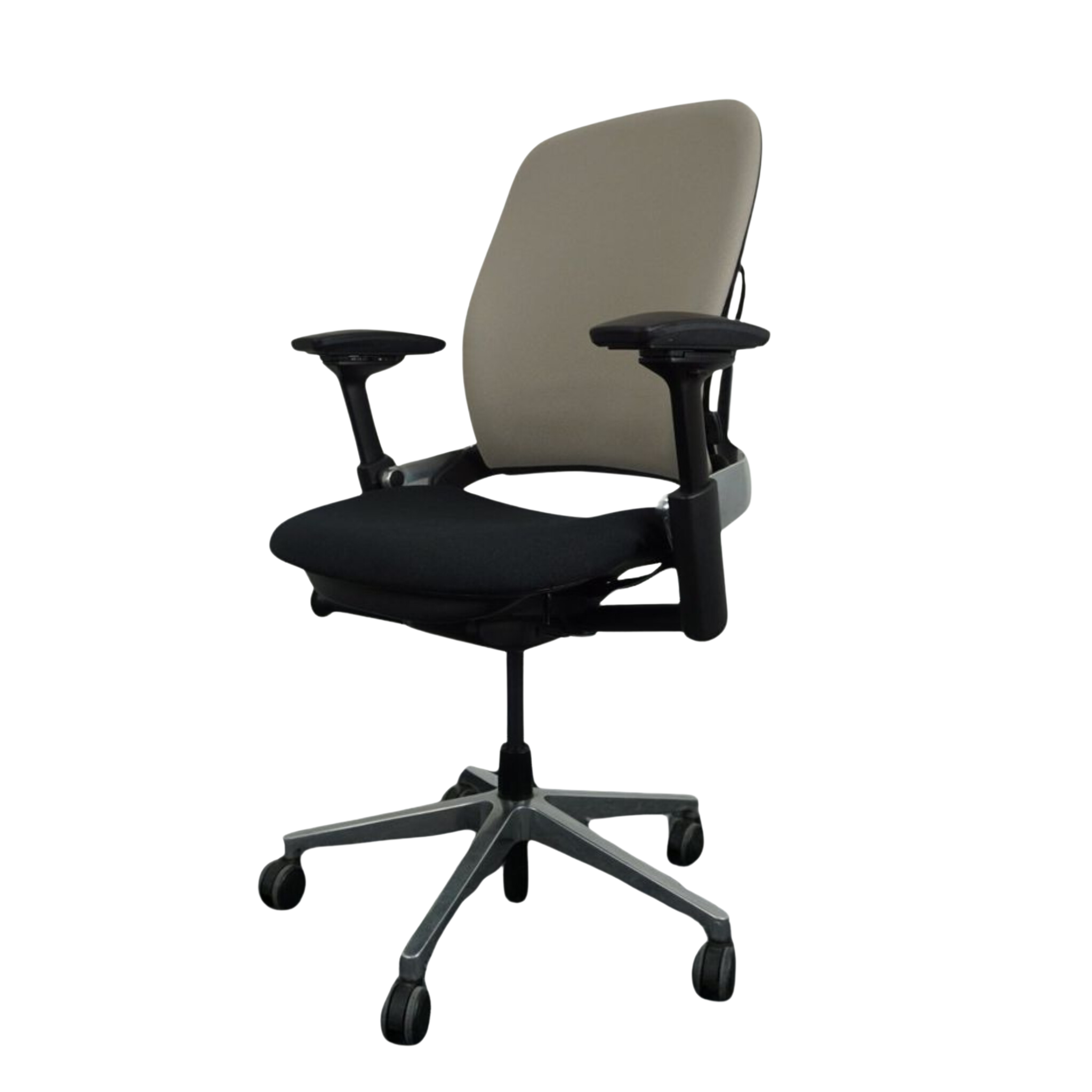 Steelcase Leap V2 Burodrehstuhl Beige Schwarz
