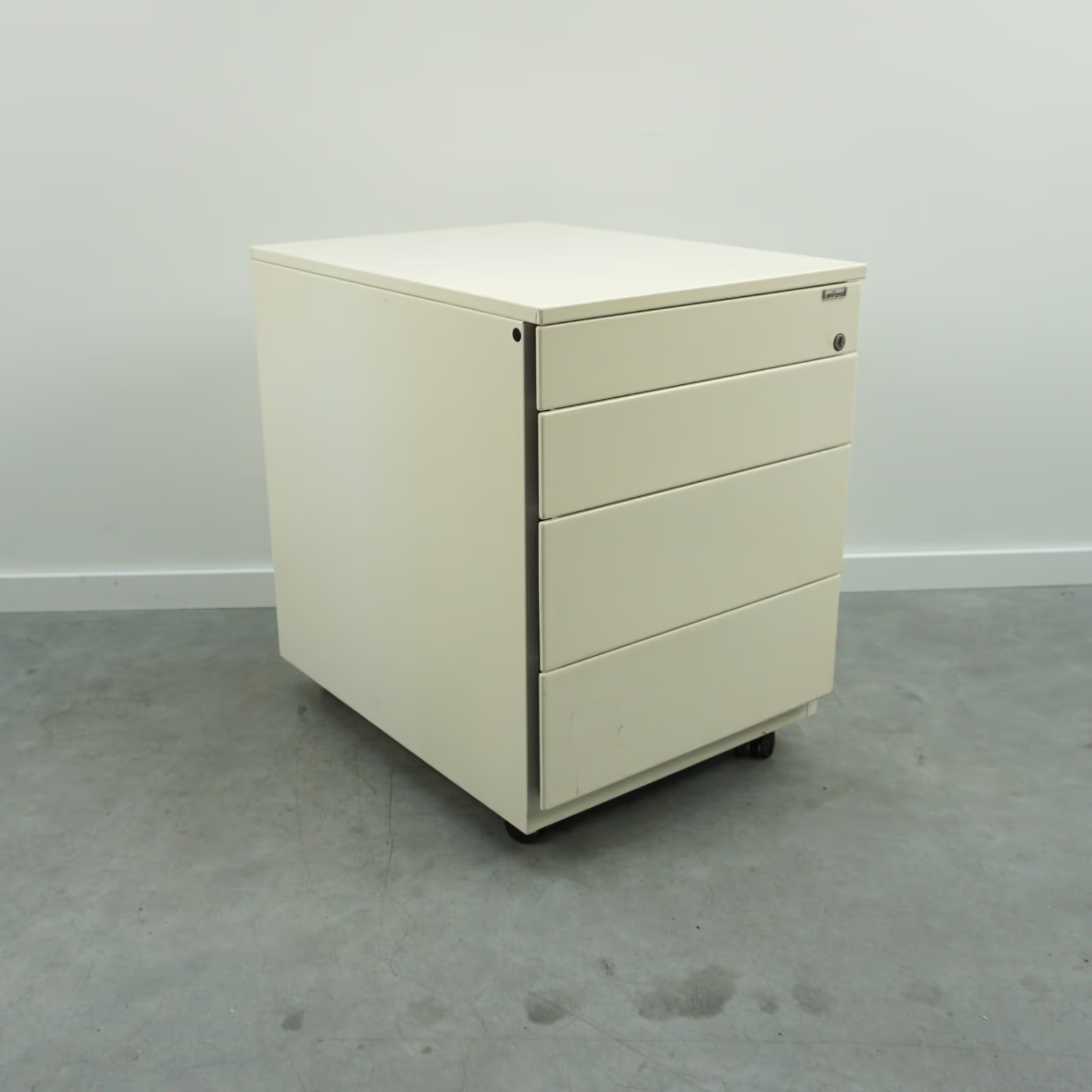 Ahrend Rollcontainer | 4 Schubladen | Creme | 57 x 43 x 56 cm Ahrend Rollcontainer | 4 Schubladen | Creme | 57 x 43 x 56 cm