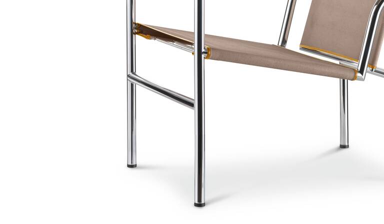 cassina lc1 fauteuil dossier basculant uam gestell