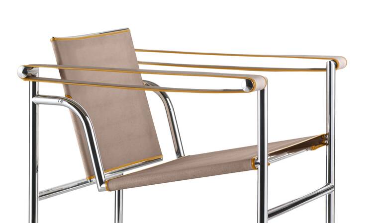 cassina lc1 fauteuil dossier basculant uam