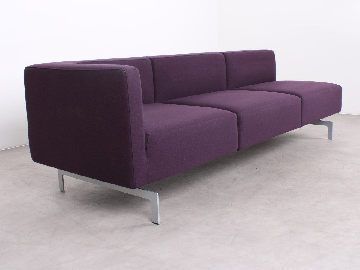 Violettes Arco Side by Side Sofa mit Armlehne rechts