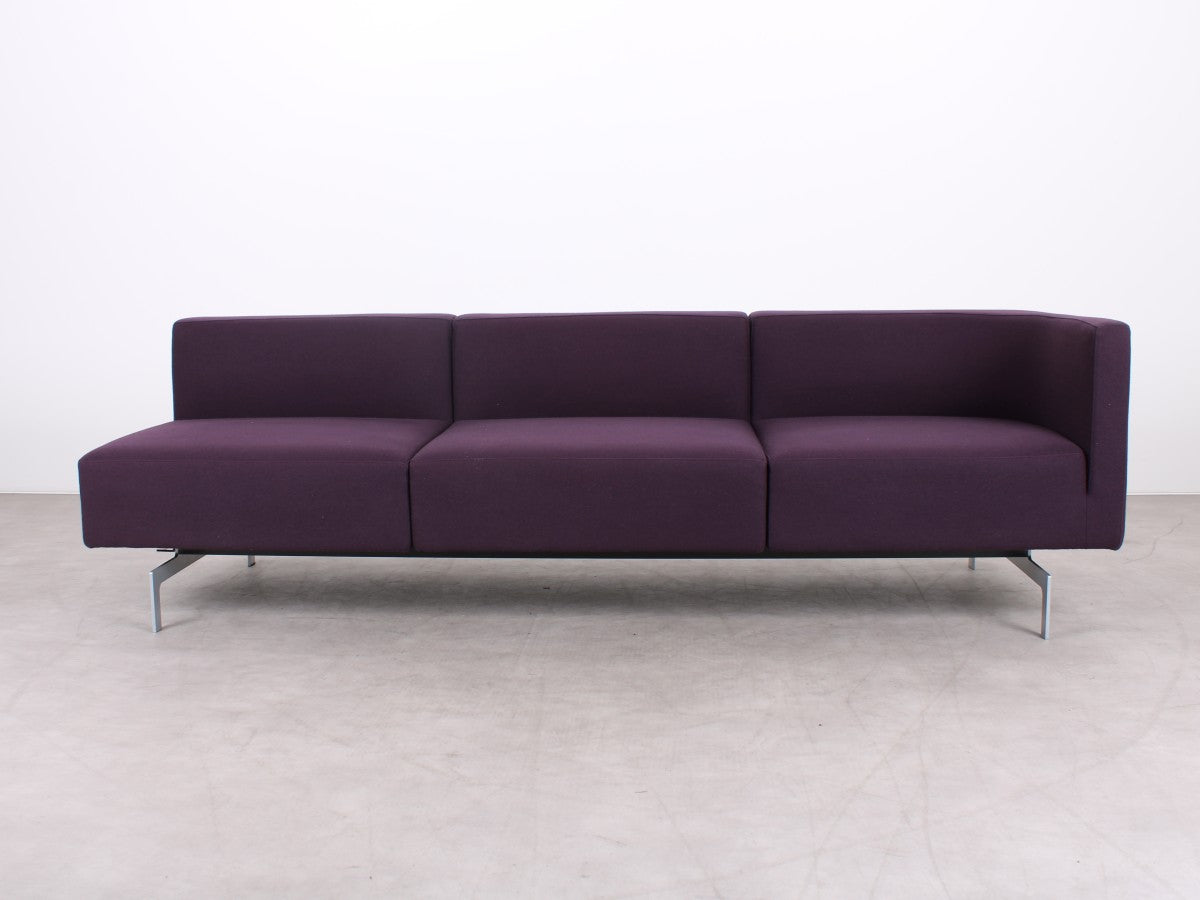 Arco Side by Side Sofa mit Armlehne links in Vorderansicht