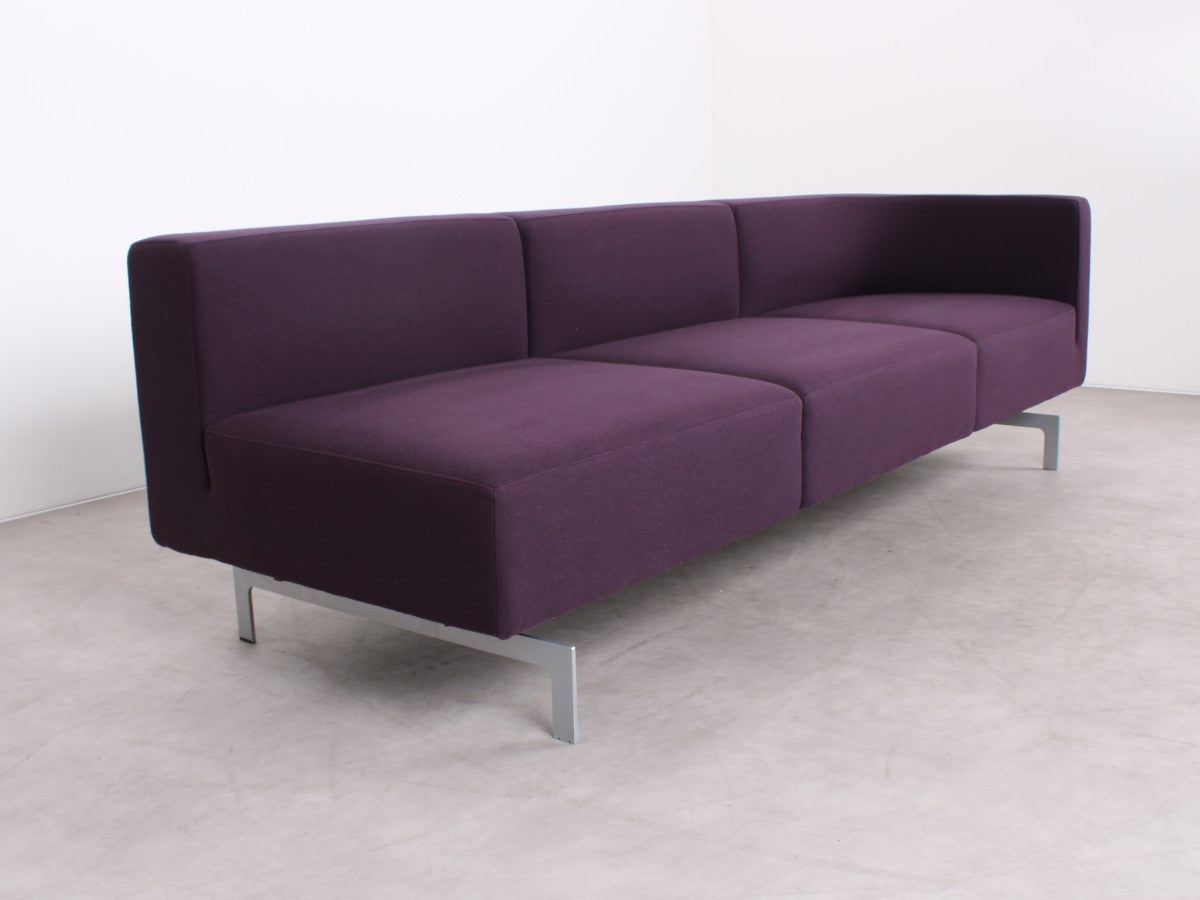 Modulares Arco Side by Side Sofa mit linker Armlehne