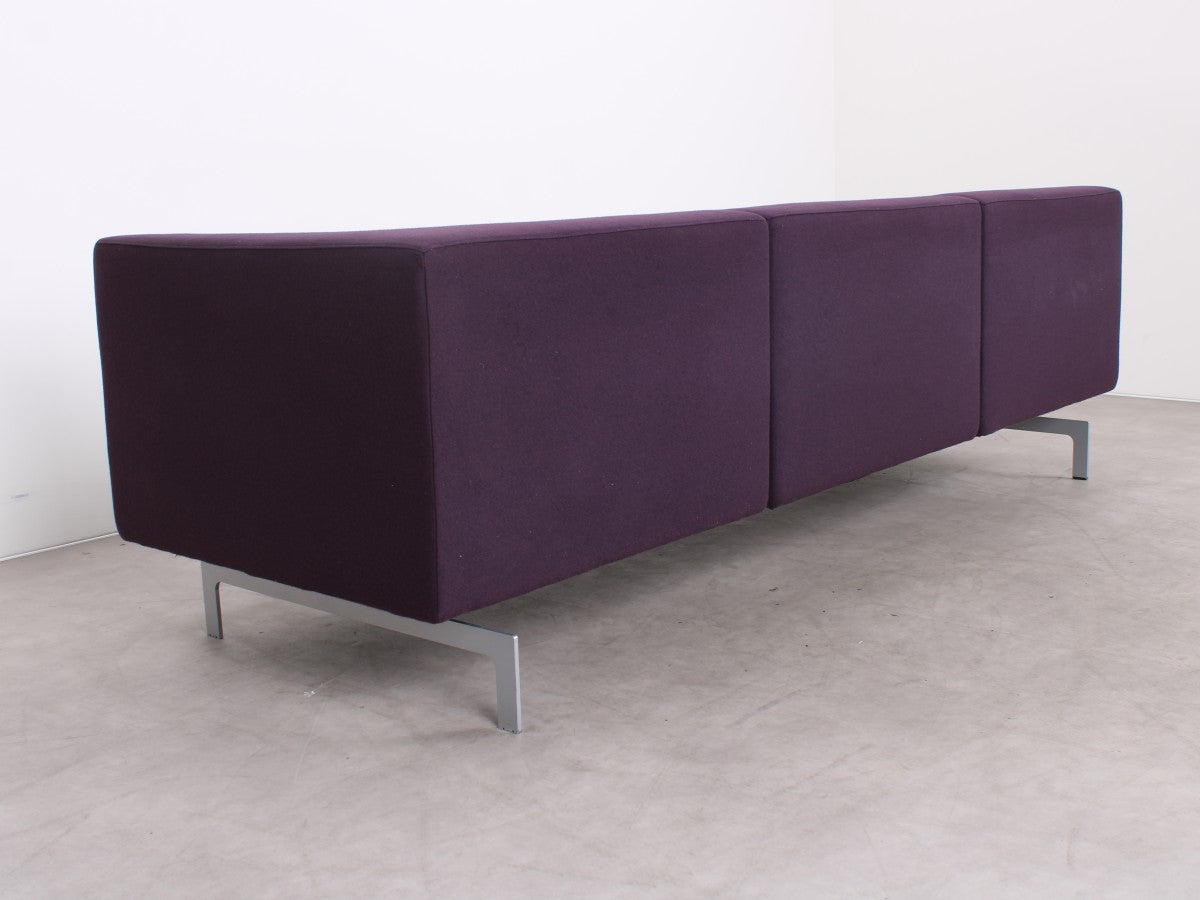 Rückansicht des Arco Side by Side Design-Sofas