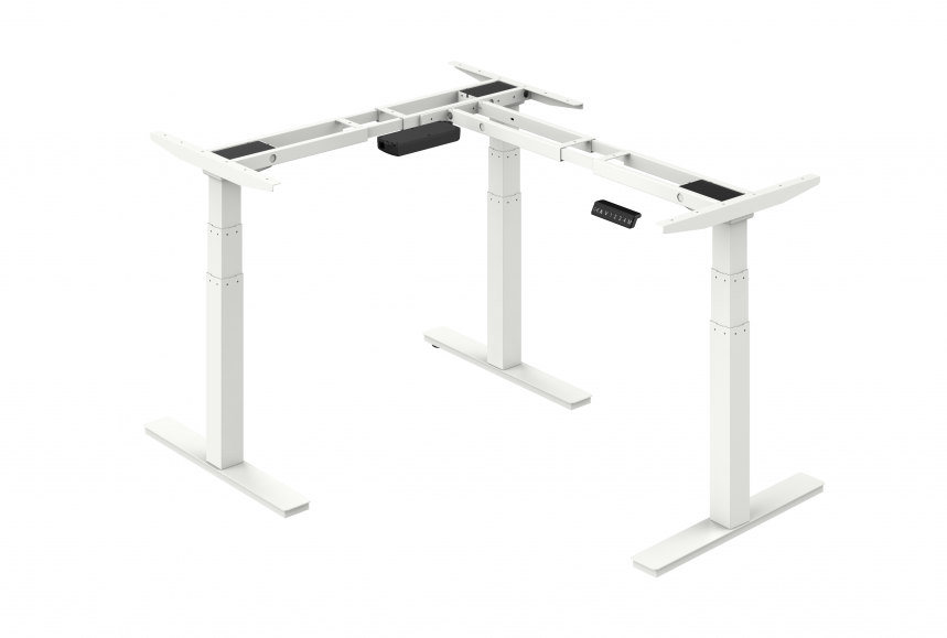RMOffice ErgoPRO Eck Sitz-Steh Schreibtischgestell | Elektrisch