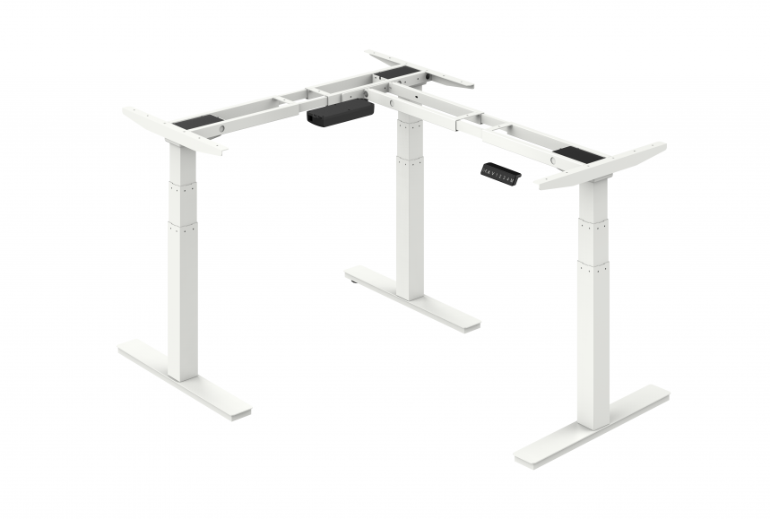 RMOffice ErgoPRO Eck Sitz / Steh Schreibtischgestell | Elektrisch