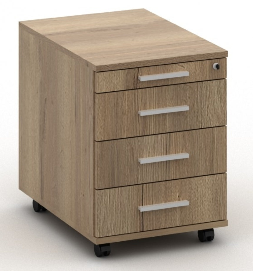 RMOffice Manage IT Rollcontainer | 4 Schubladen