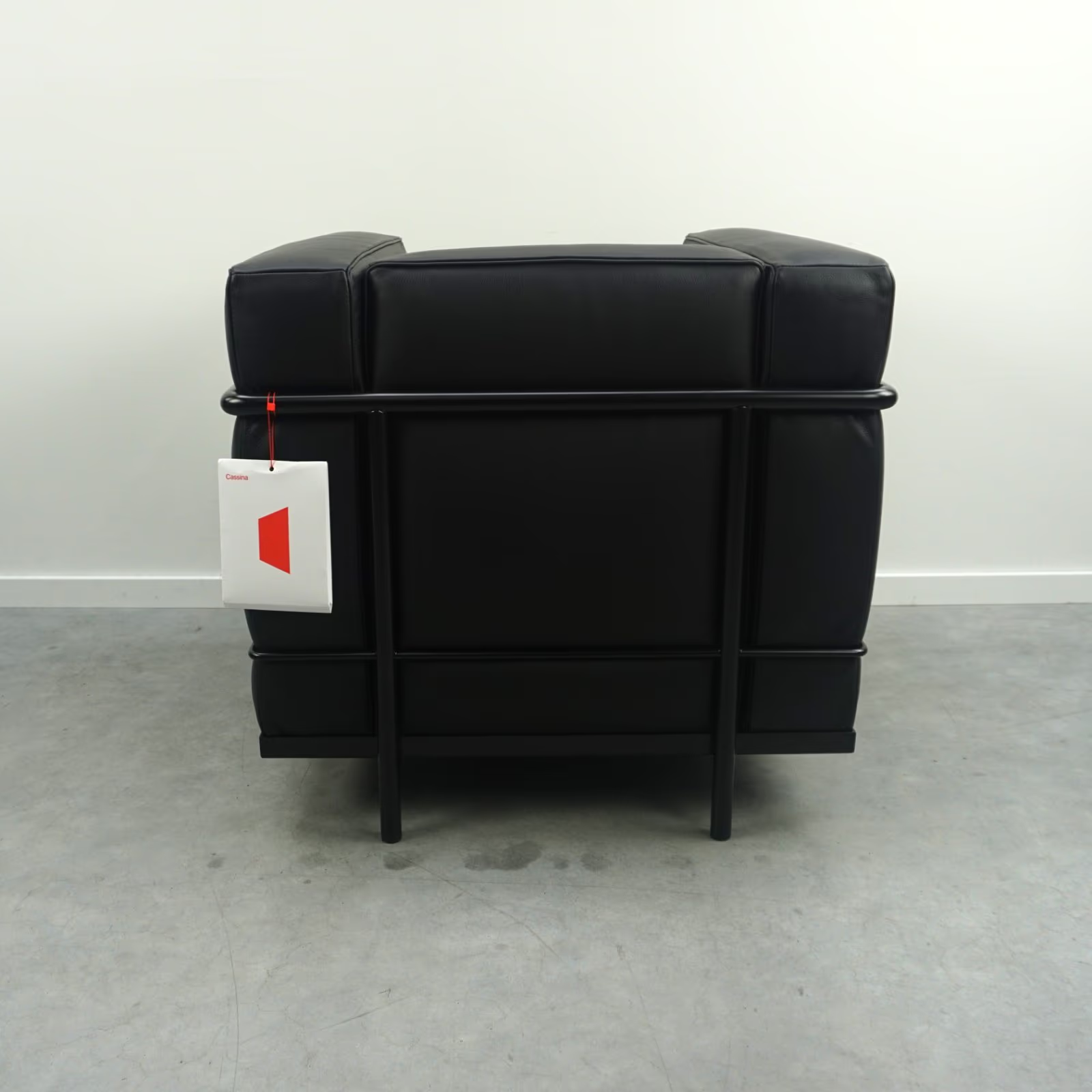 Cassina LC2 Design Sessel | Schwarz | Leder | Neu