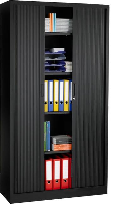 RMOffice PRO Aktenschrank | Rolladen | 198 x 100 x 43 cm