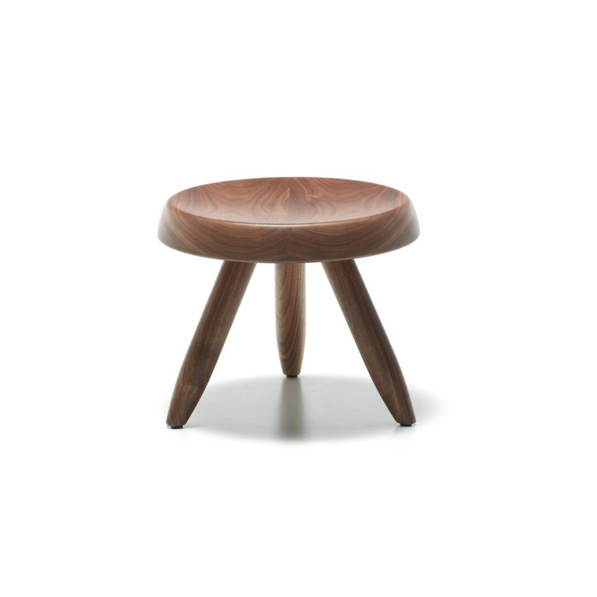 Cassina Tabouret Berger Design Beistelltisch Nussbaum