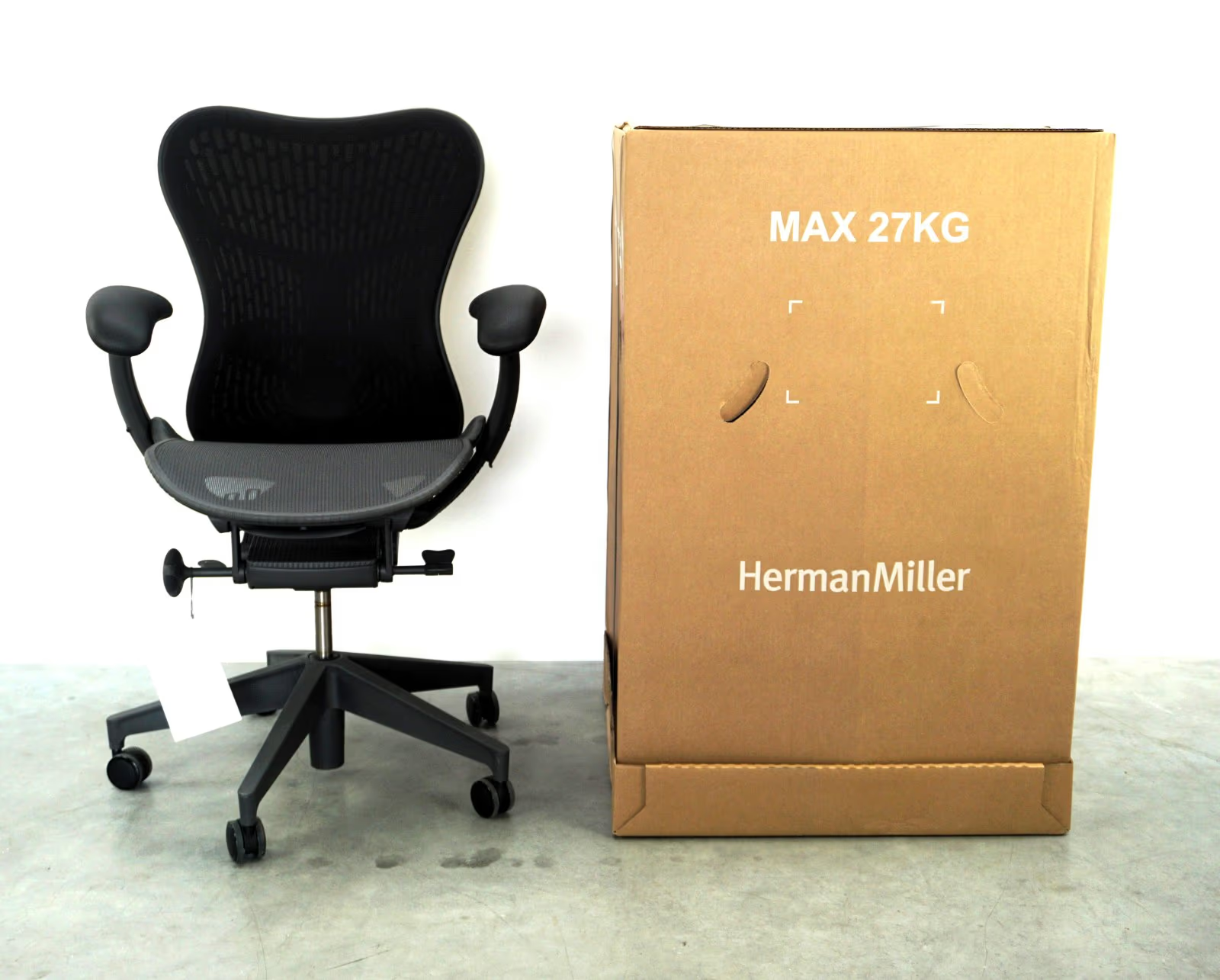 Herman Miller Mirra 2 Bürodrehstuhl | Graphit | Schwarz