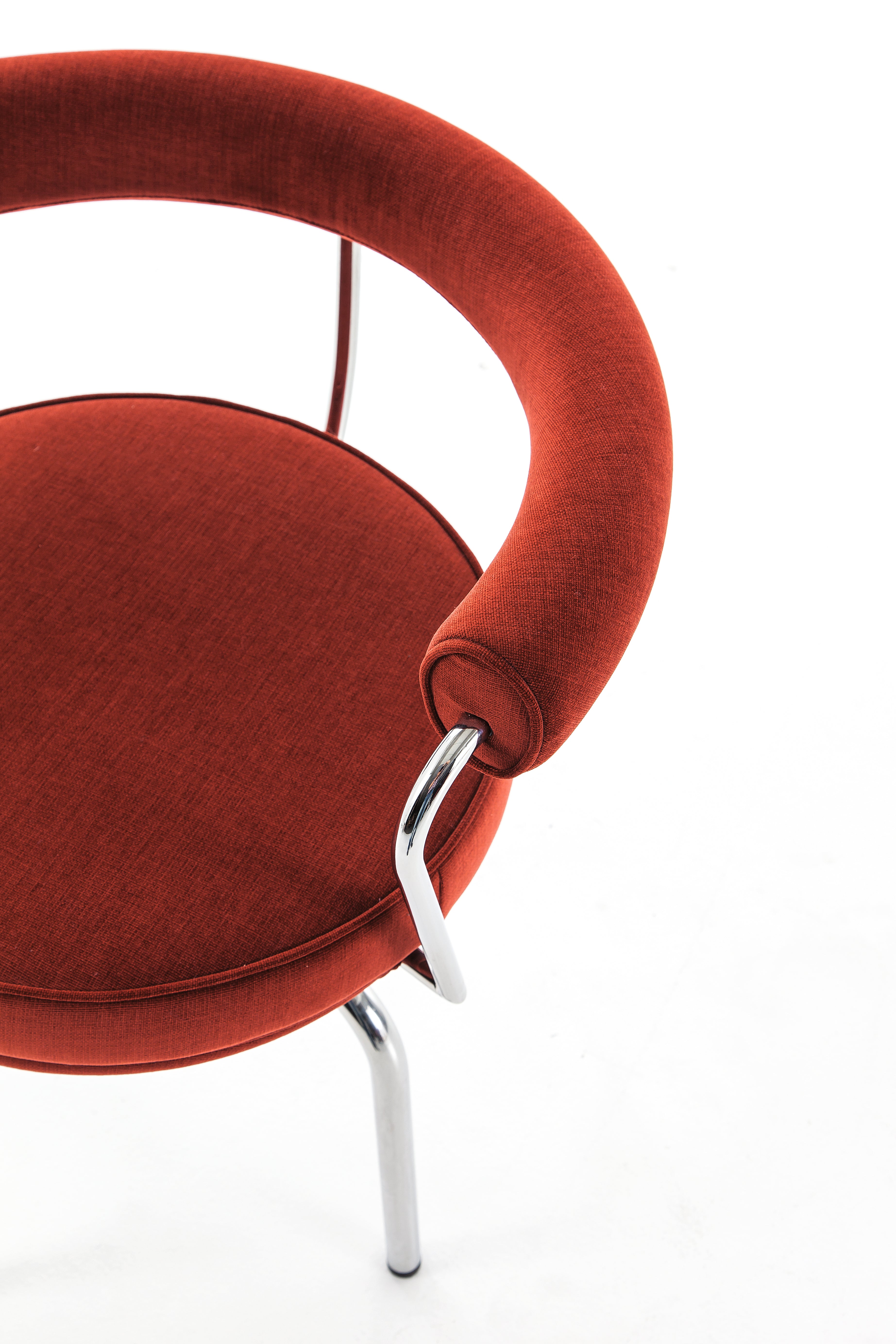 cassina lc7 fauteuil tournant durable rot