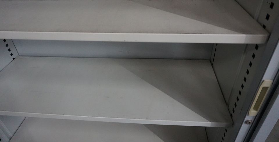 Lensvelt Aktenschrank | 162 x 120 x 45 cm | Grau | 4 OH