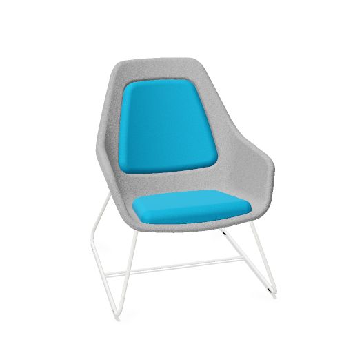 Sessel Felt-Relax mit Stahlrohrgestell