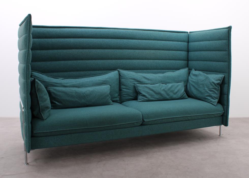 Vitra Alcove Sofa | Blau-grün