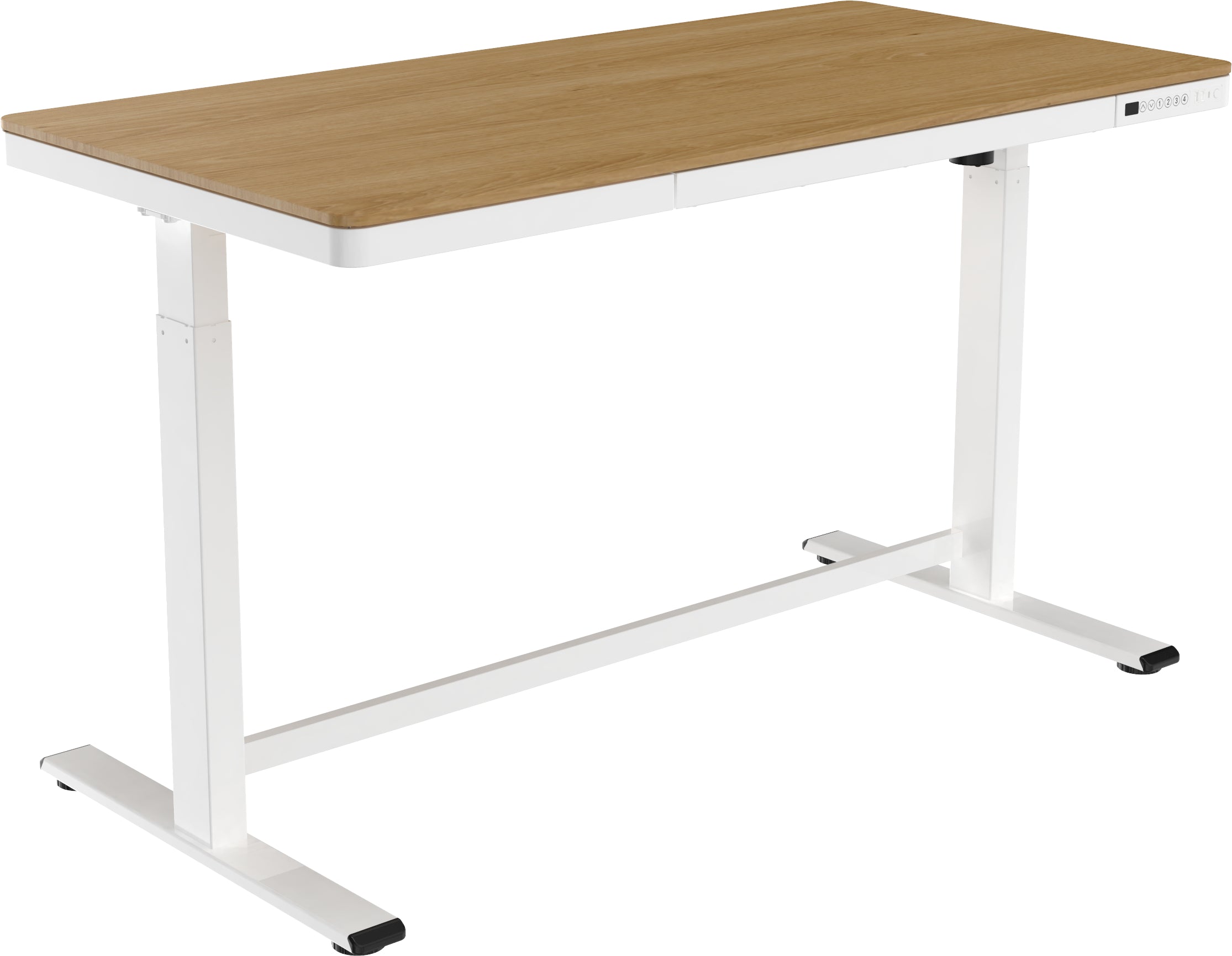 Euroseats Schreibtisch | Elektrisch höhenverstellbar | 140 x 70 cm