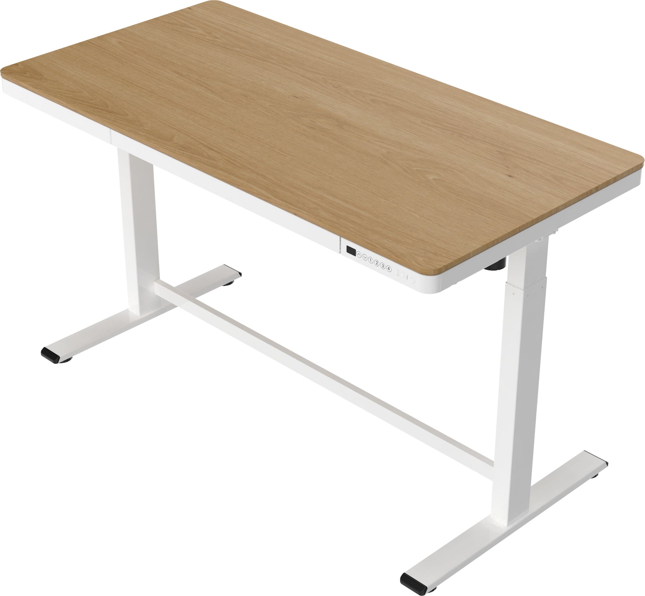 Euroseats Schreibtisch | Elektrisch höhenverstellbar | 140 x 70 cm
