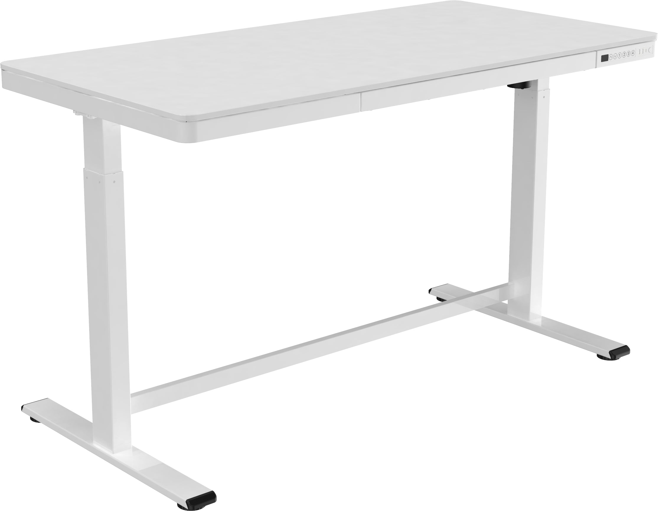 Euroseats Schreibtisch | Elektrisch höhenverstellbar | 140 x 70 cm