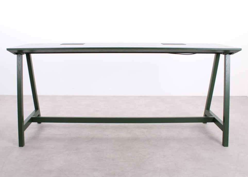 MR Bartisch Dunkelgrün | Mit Powerdocks