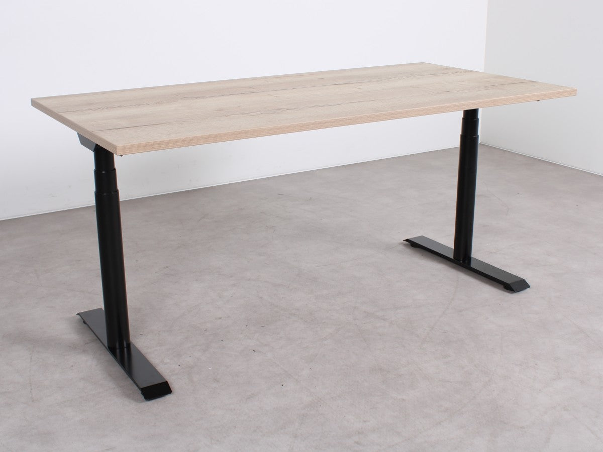 MRC PRO Round Sitz-Steh-Schreibtisch | Elektrisch verstellbar