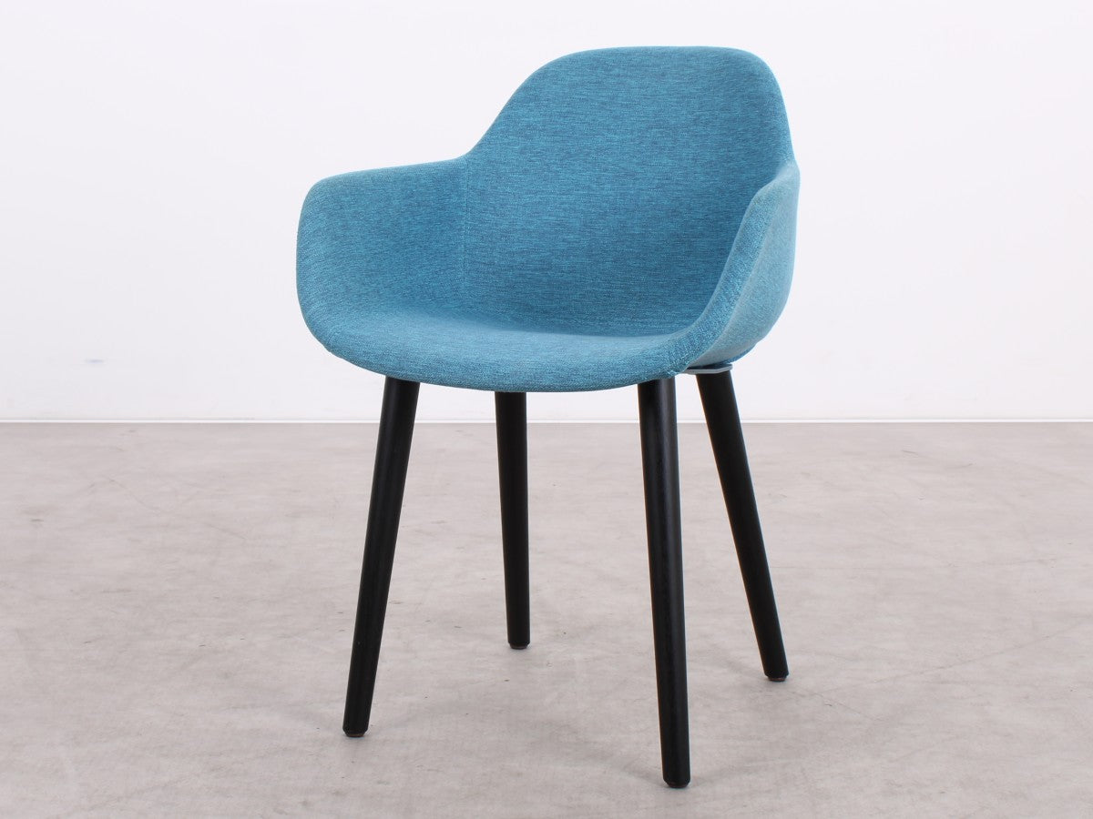 Crassevig Pola Round P/4W | Blau meliert