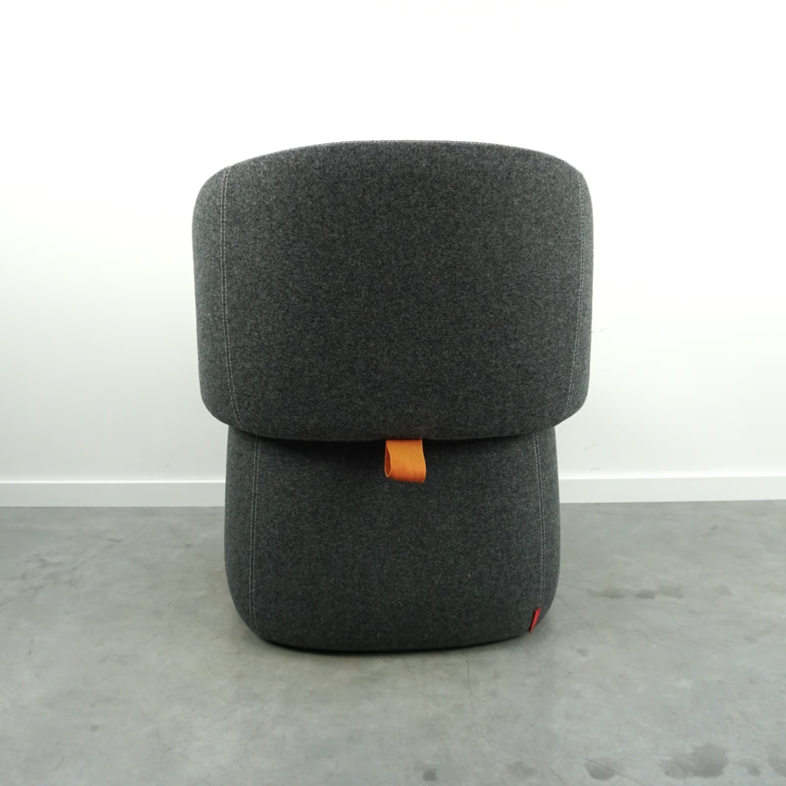 Haworth Openest Chick Pouf | Sessel | Grau Meliert