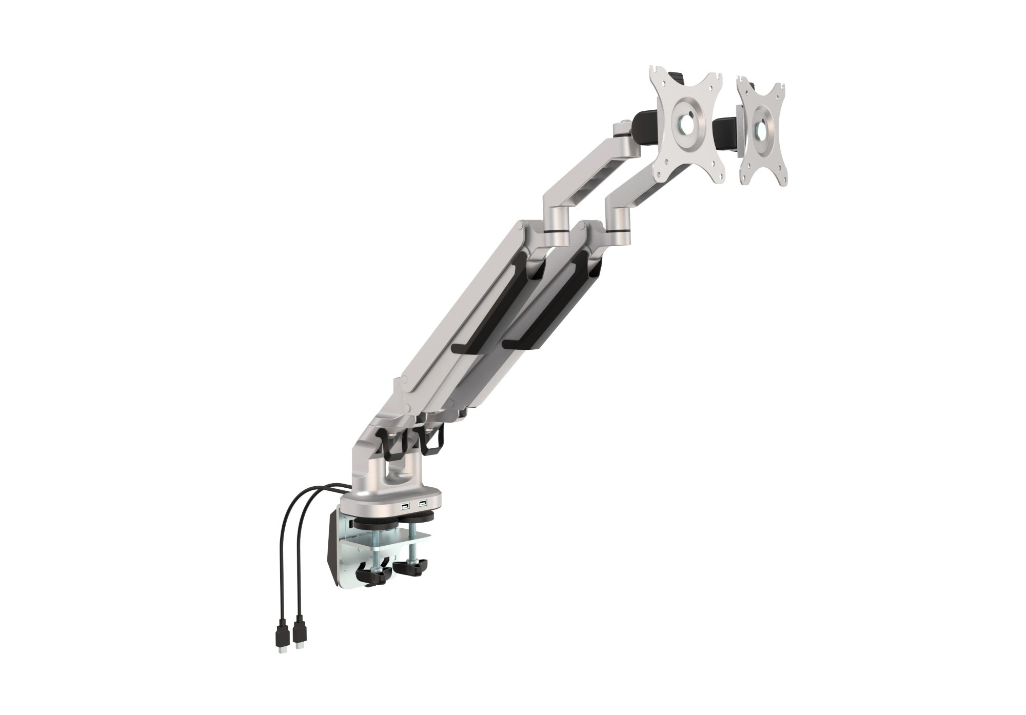 Euroseats Doppelter Monitorarm | Grau