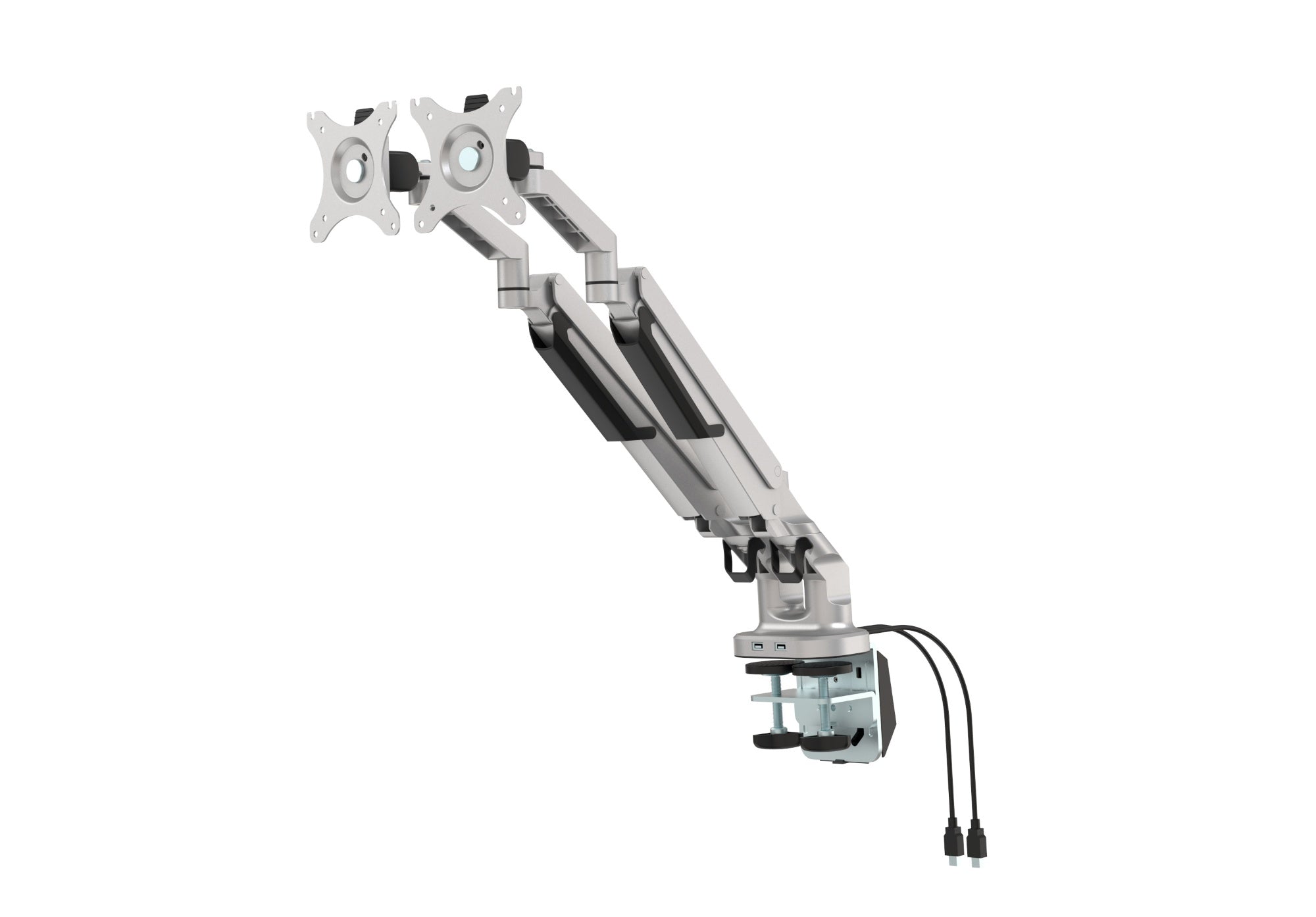 Euroseats Doppelter Monitorarm | Grau