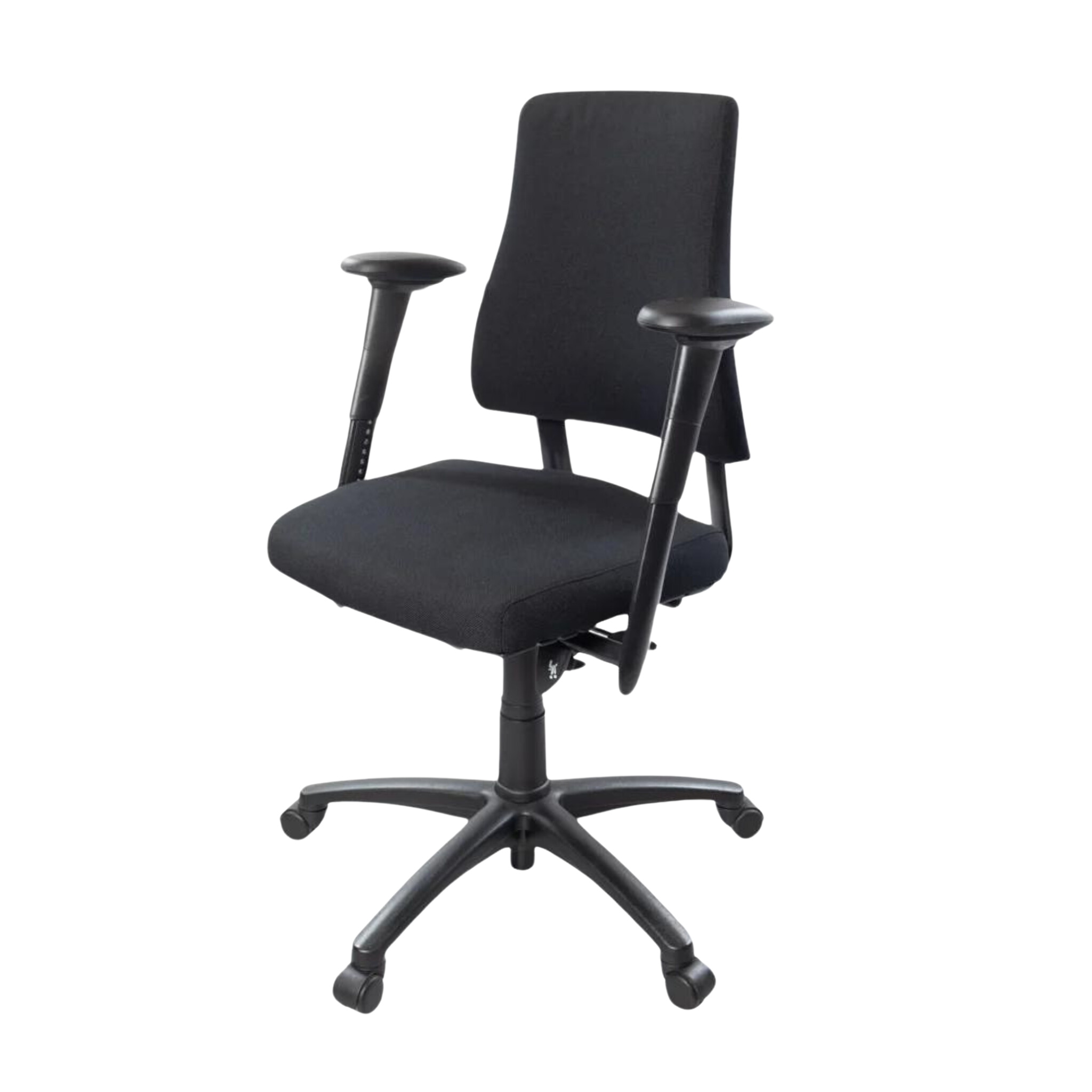 BMA Axia Bürodrehstuhl Schwarz Refurbished