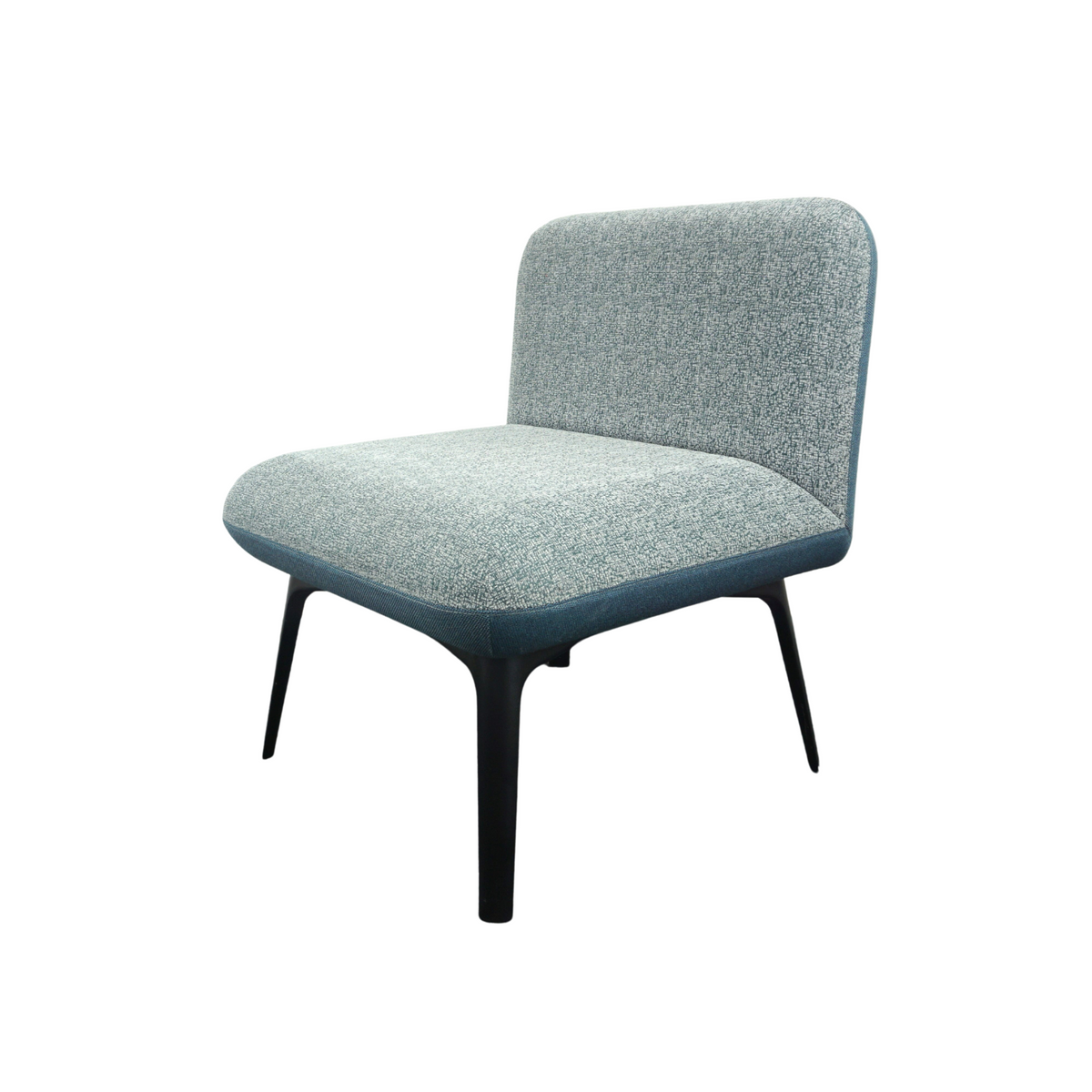Boss Myriad Design Sessel | Blau Meliert