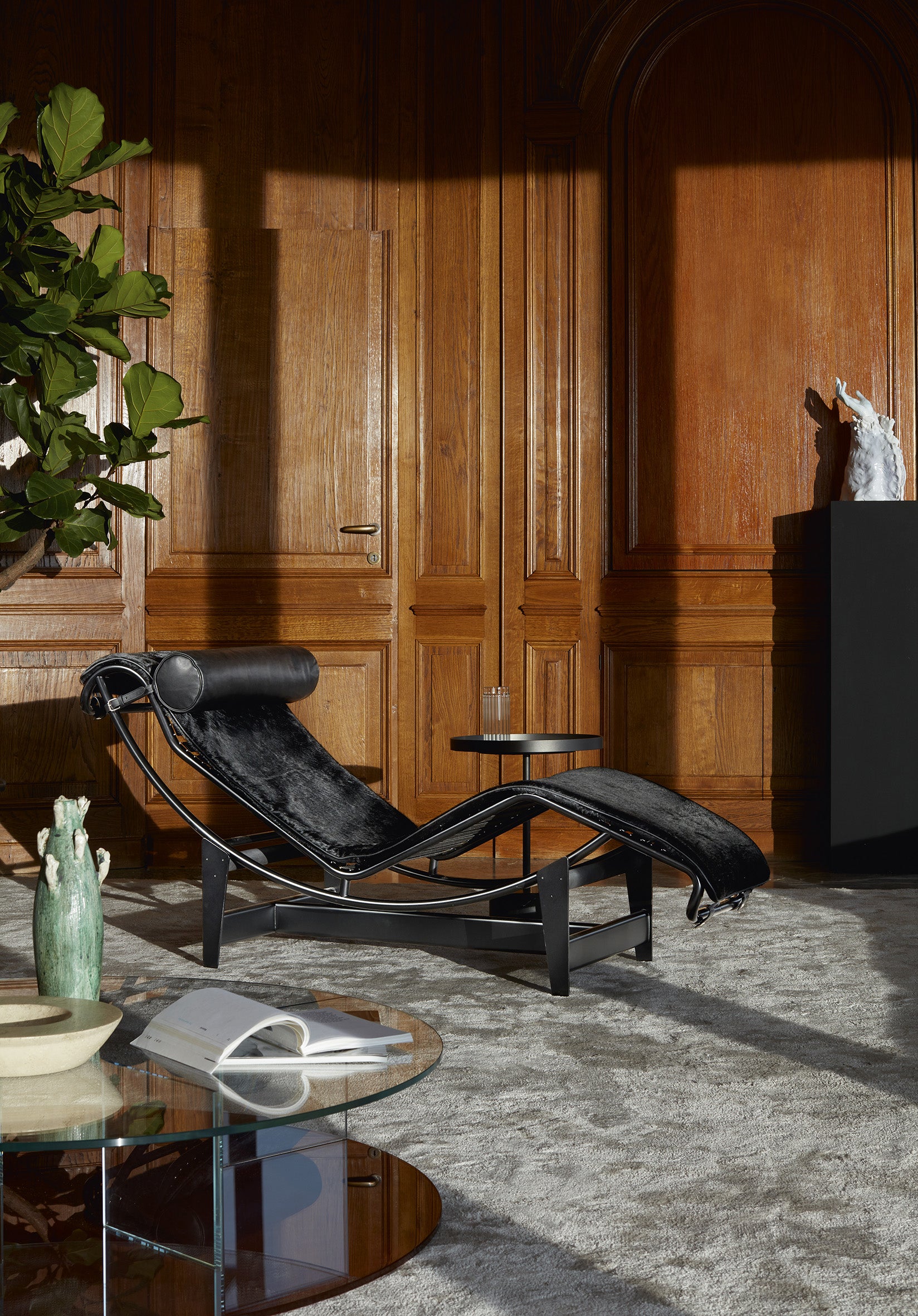 Cassina LC4 Chaise Longue à Réglage Continu