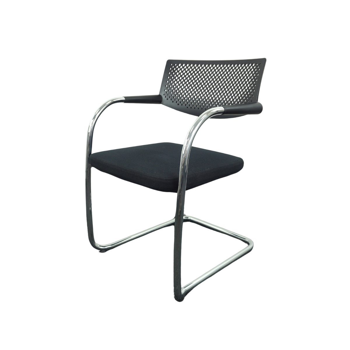 Vitra Visavis Design Konferenzstuhl | Schwarz