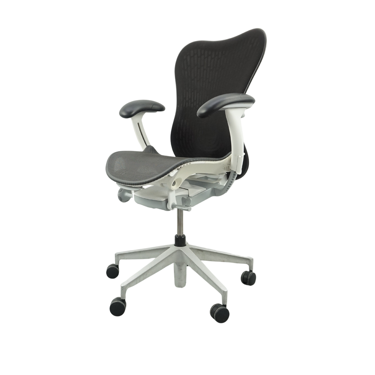 Herman Miller Mirra Bürodrehstuhl | Schwarz-Weiß