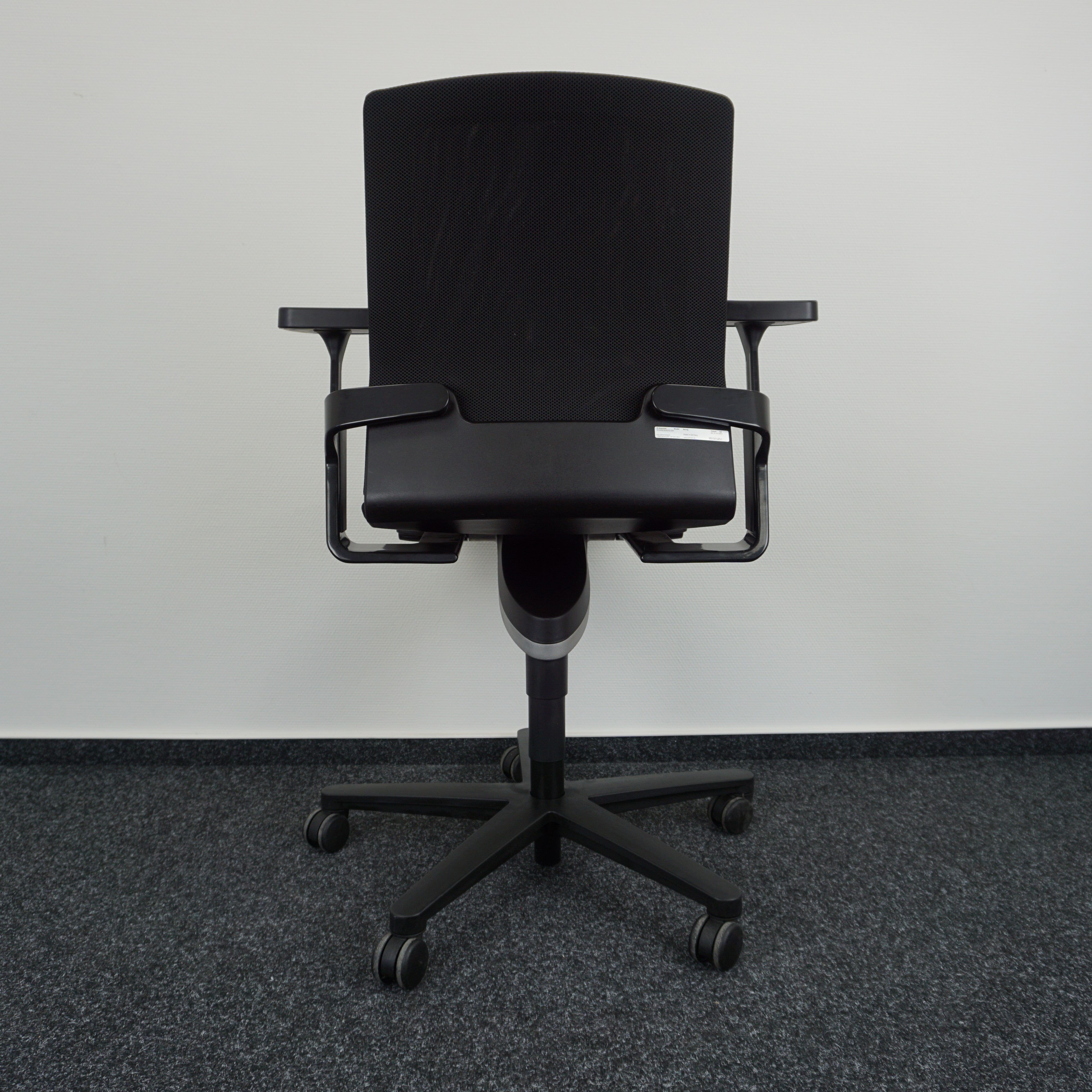 Wilkhahn ON Bürodrehstuhl Schwarz Rückansicht