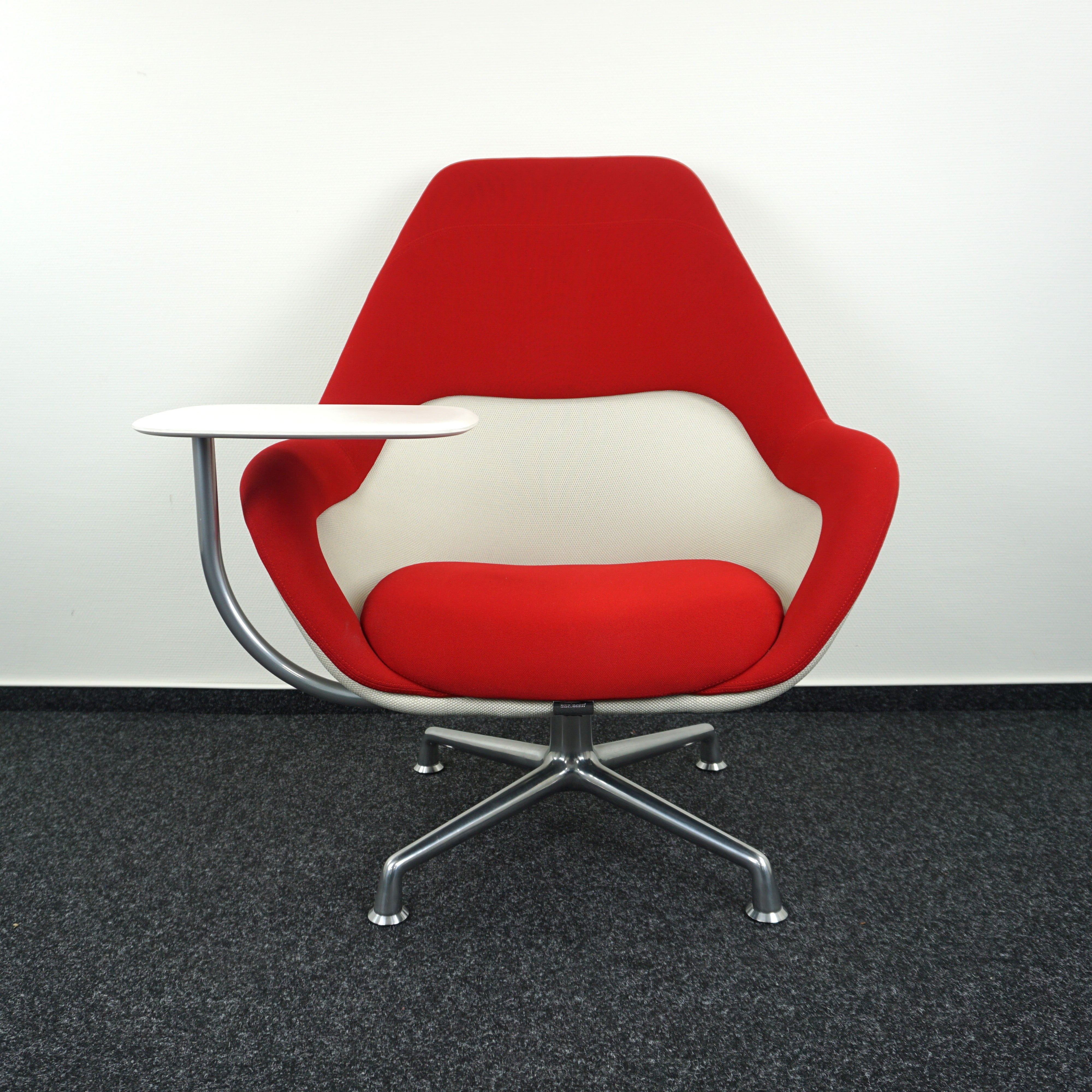 Coalesse SW_1 Chair Design Sessel | Rot-Weiß
