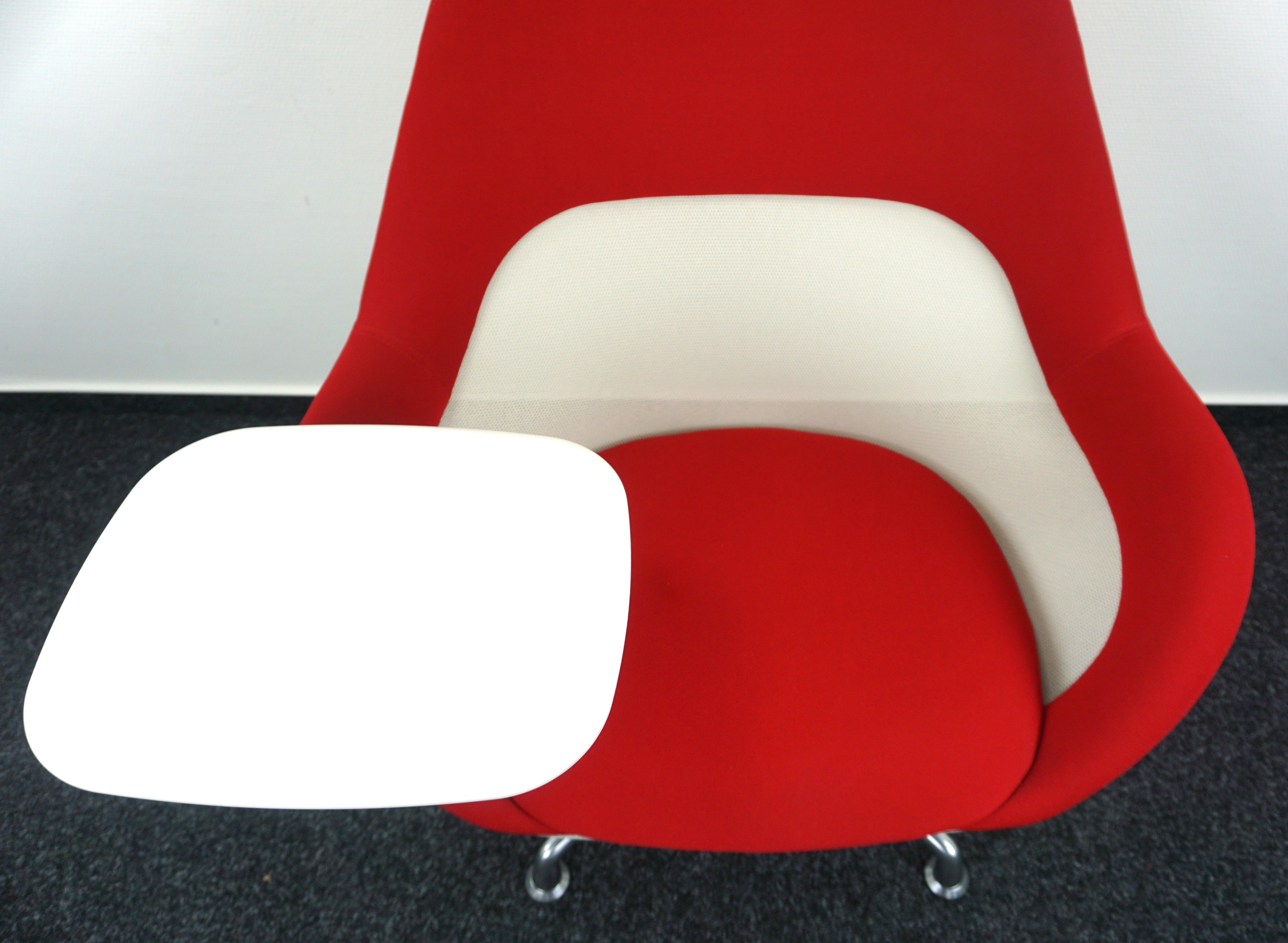 Coalesse SW_1 Chair Design Sessel | Rot-Weiß