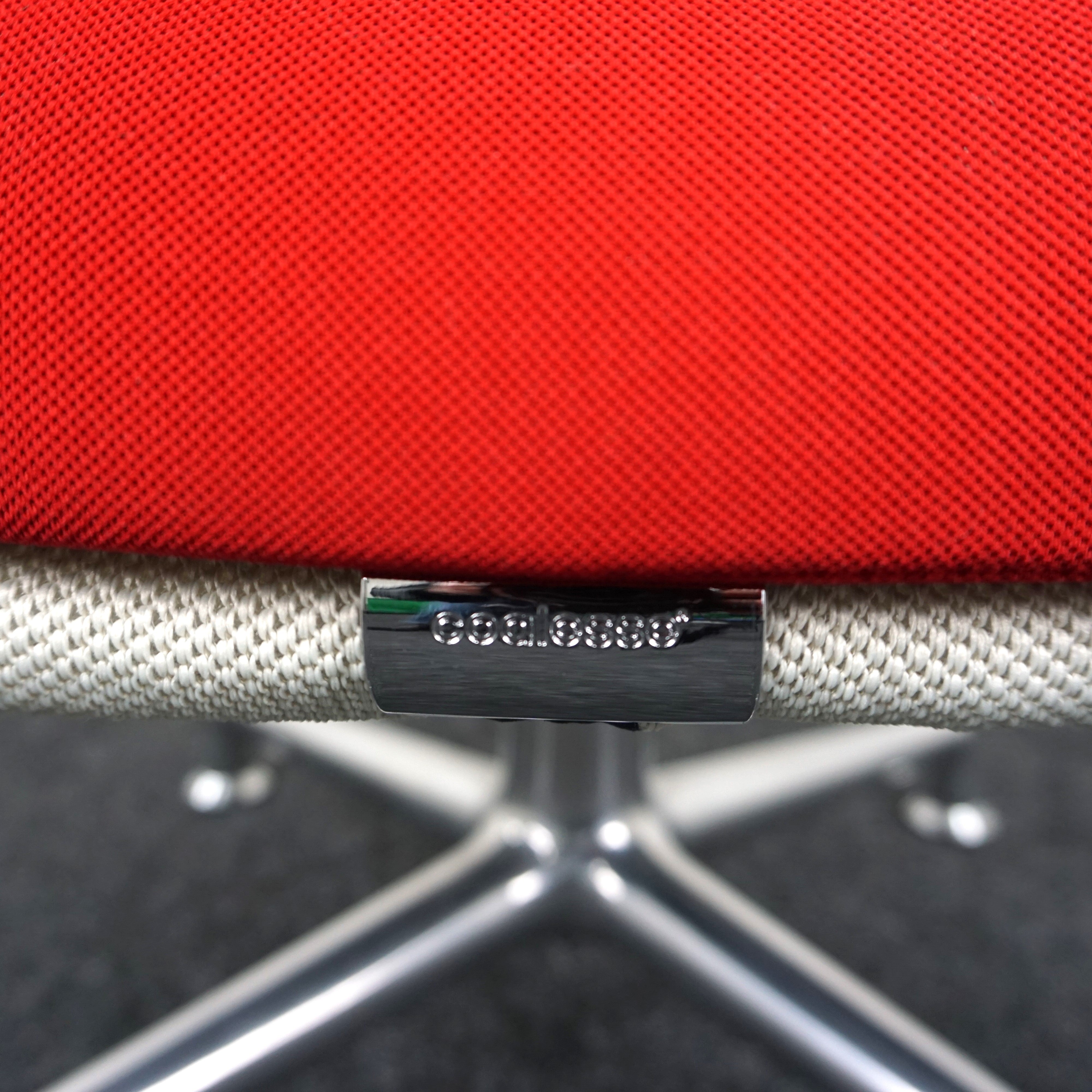 Coalesse SW_1 Chair Design Sessel | Rot-Weiß