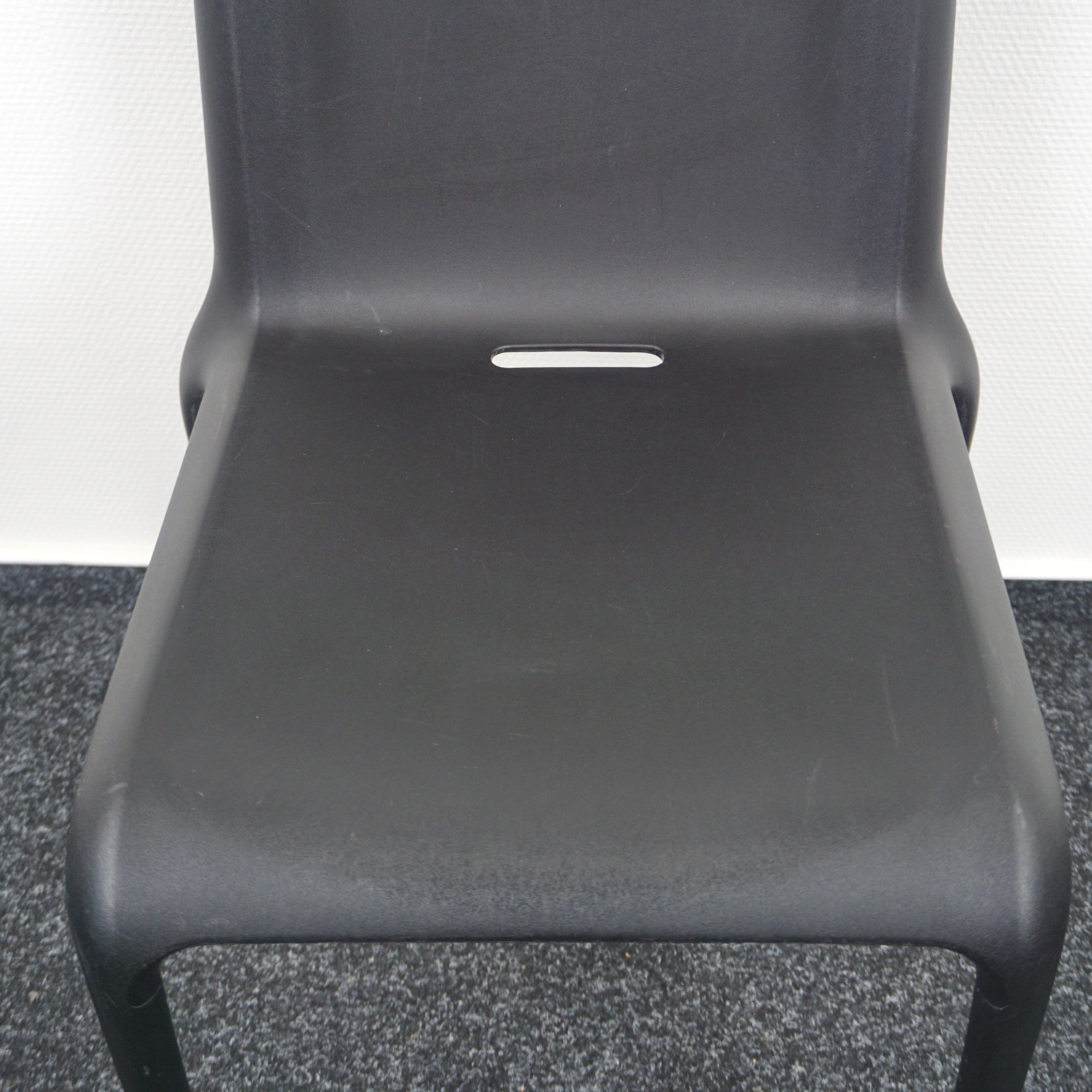 Pedrali Snow 300 Kantinenstuhl | Kunststoff | Schwarz