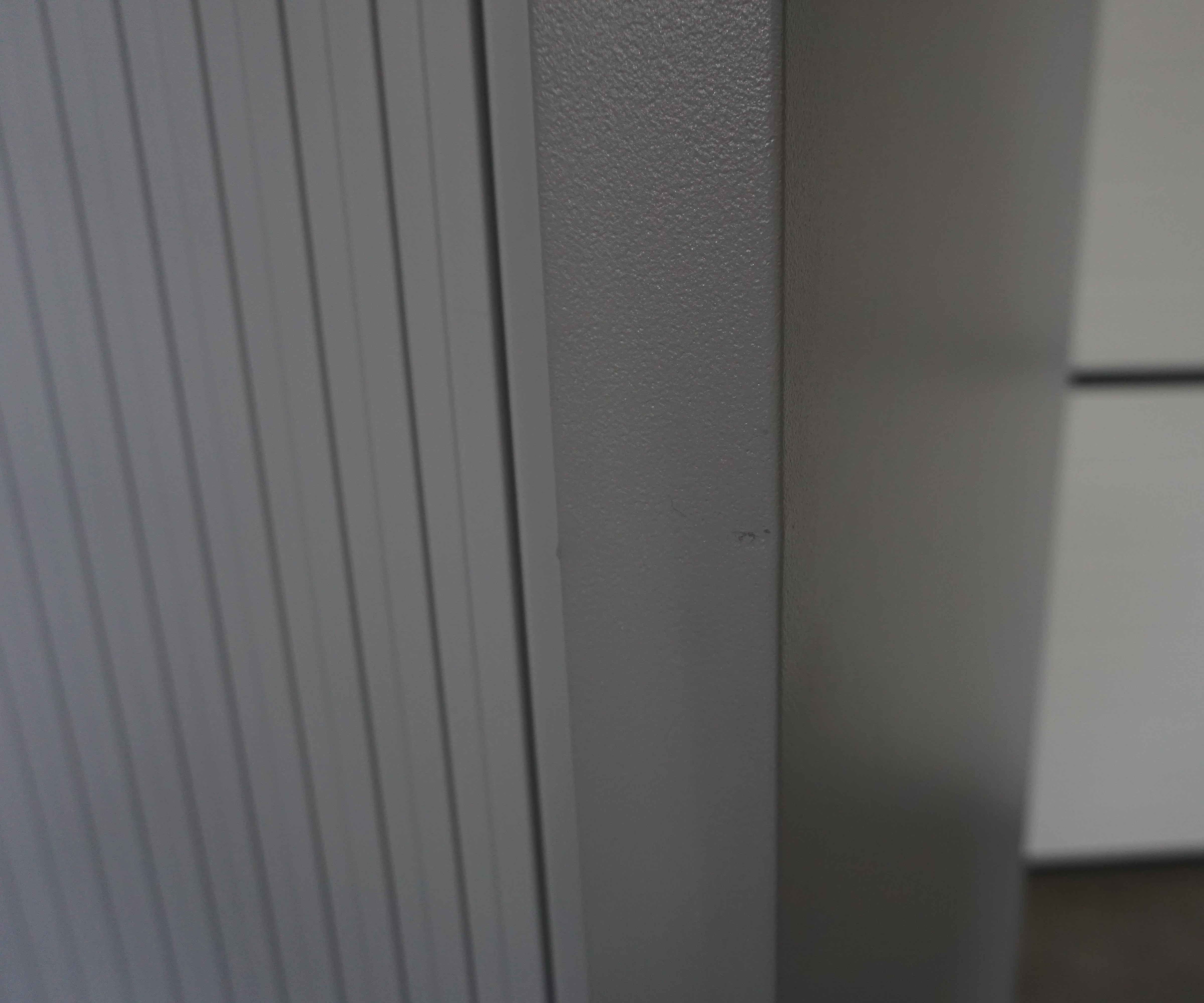 Jalousieschrank | 195 x 80 x 45 cm | Grau | 5 OH