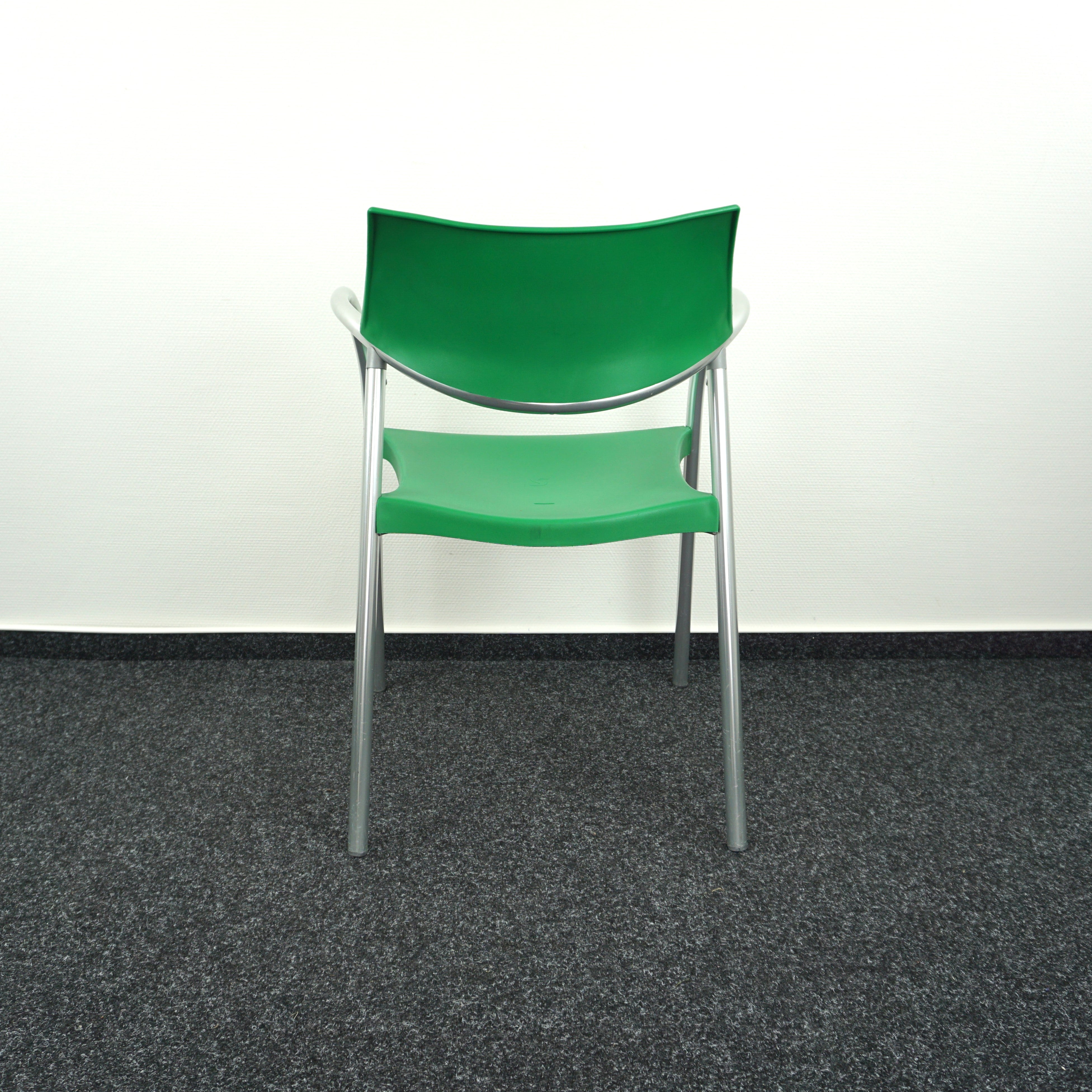 Amat Splash Chair Konferenzstuhl Grün Rückenansicht