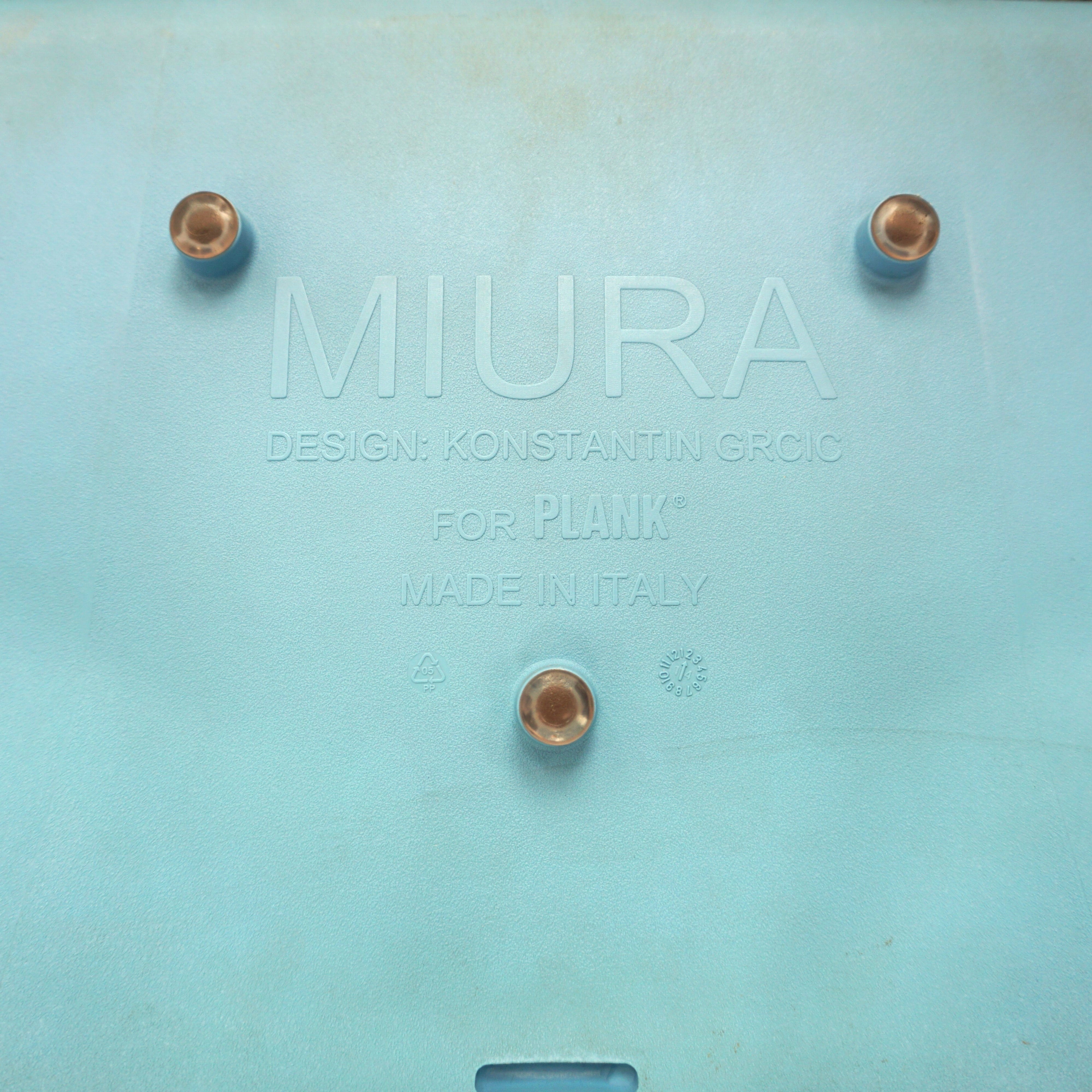 Plank Miura Barhocker Blau