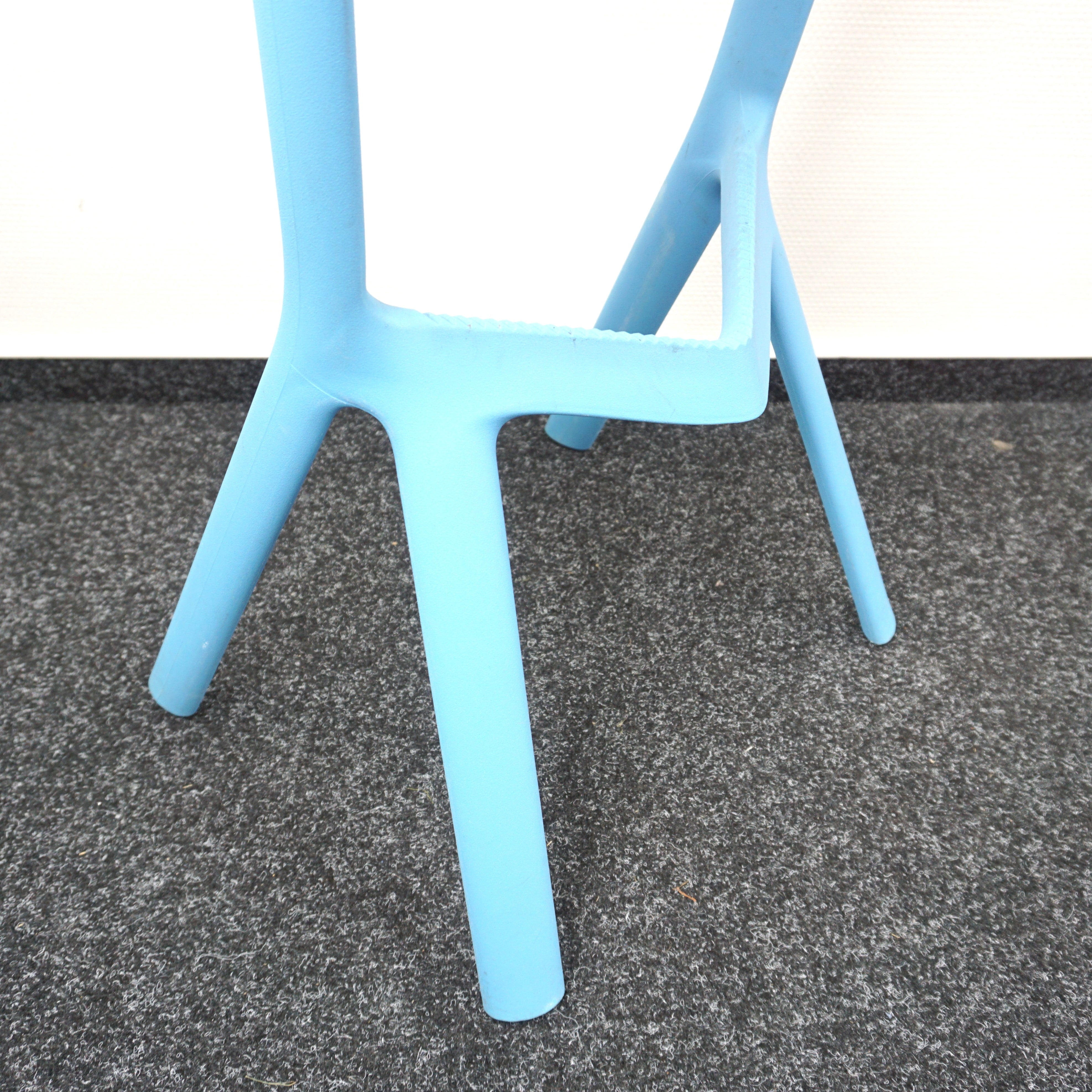 Plank Miura Barhocker Blau Fuß