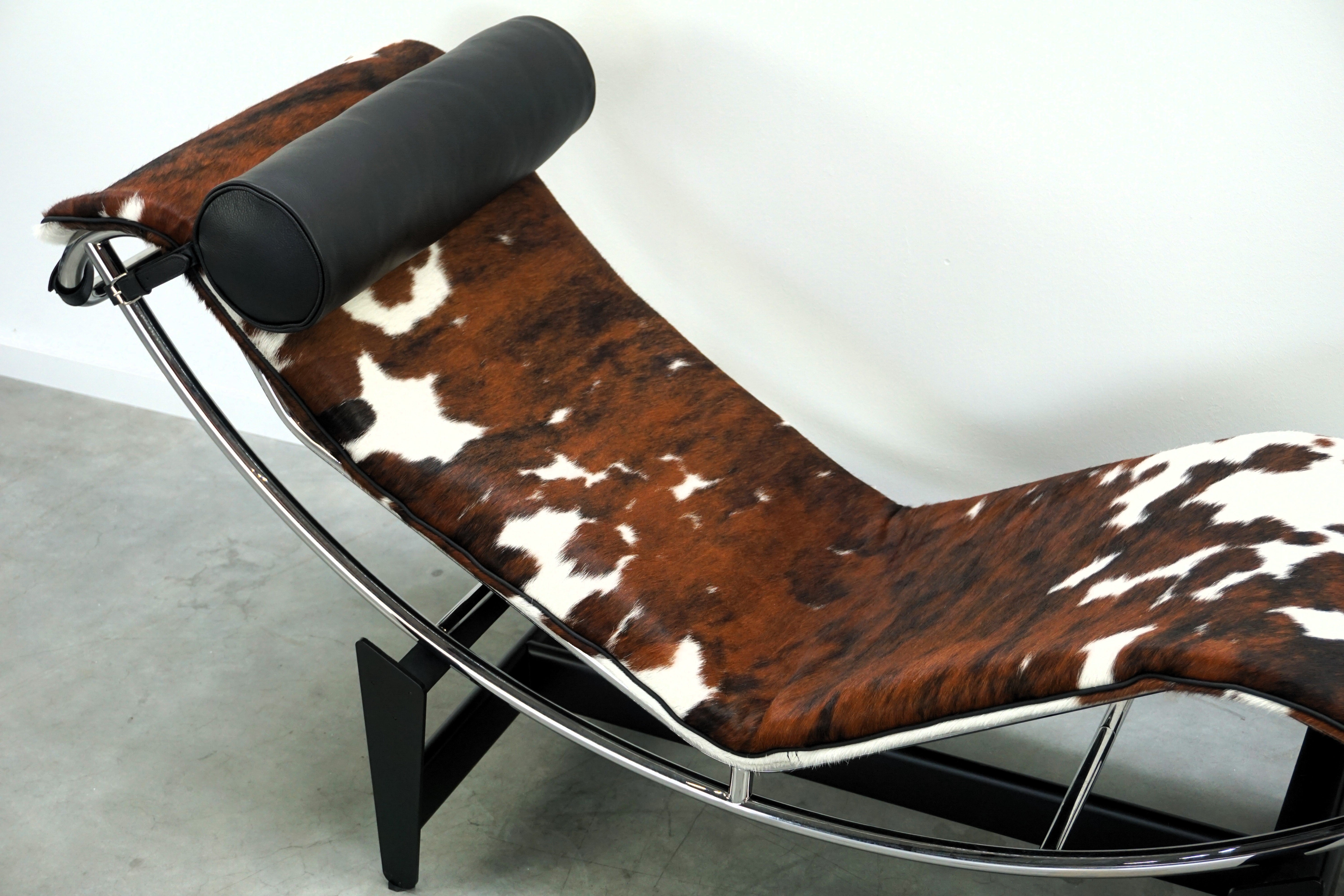 Cassina LC4 Chaise Longue à Réglage Continu Designer Liege | Mehrfarbig