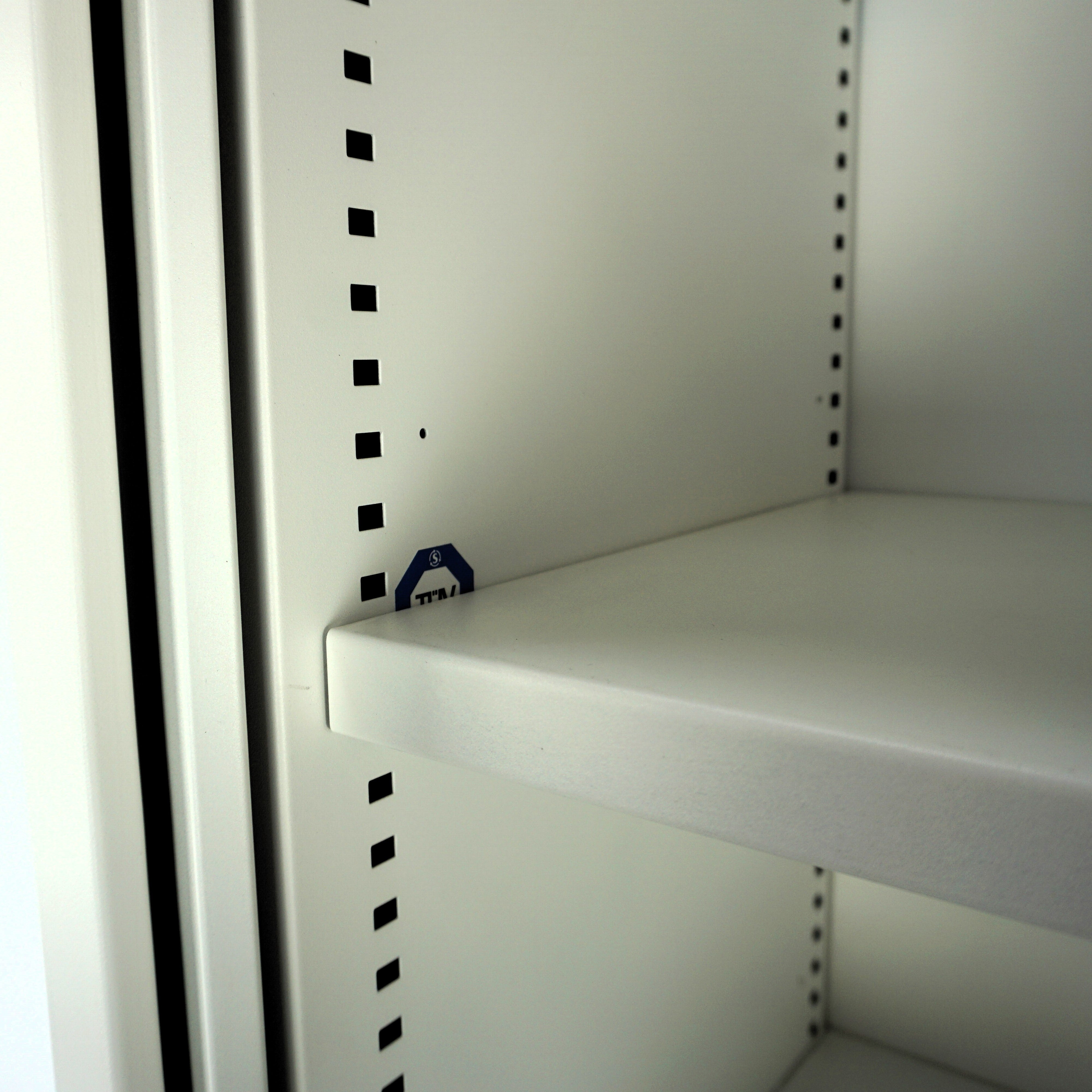 Aktenschrank | Rolladen | Weiß | 196 x 120 x 43 cm | 5 OH