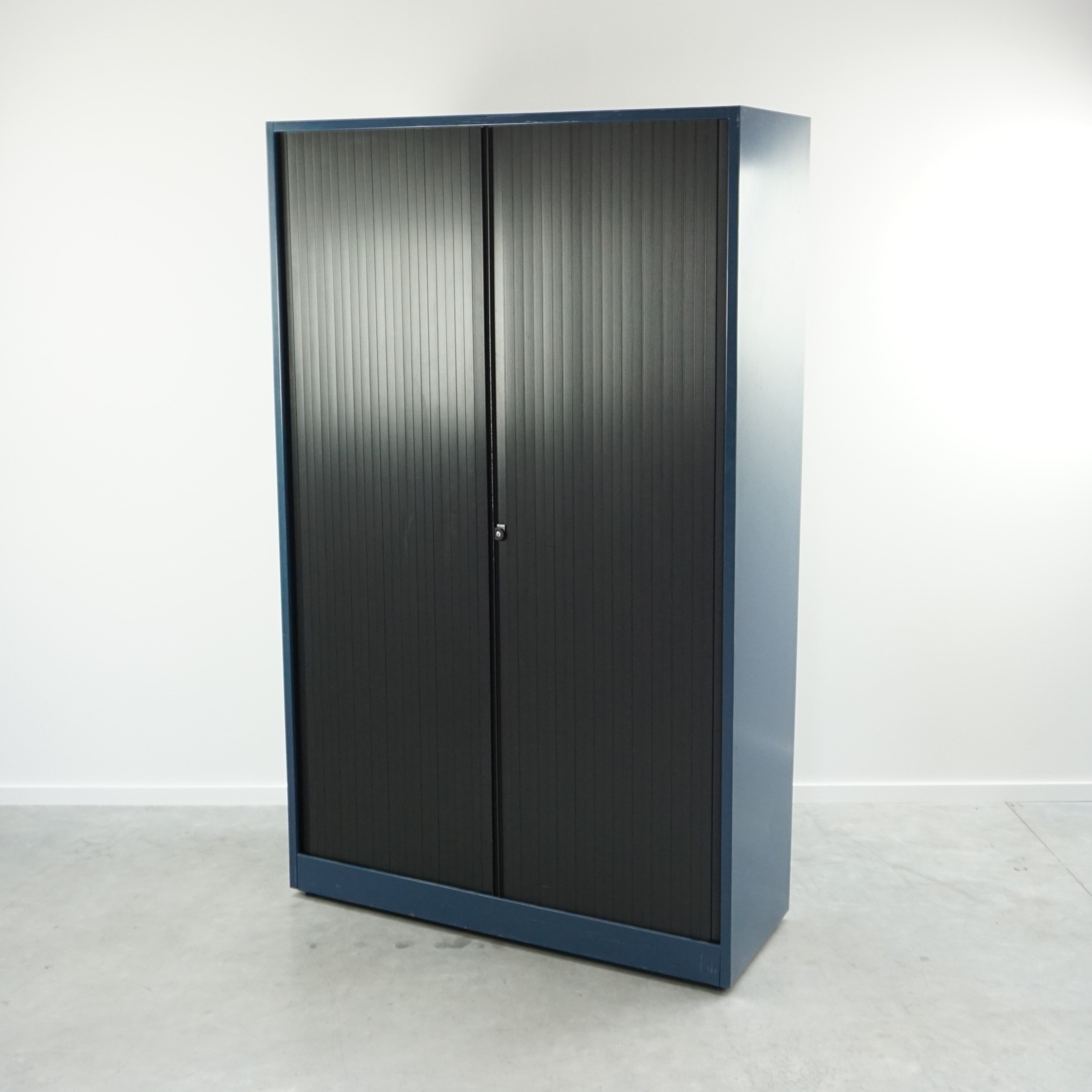 Ahrend Jalousieschrank | 195 x 120 x 45 cm | Blau | 5 OH