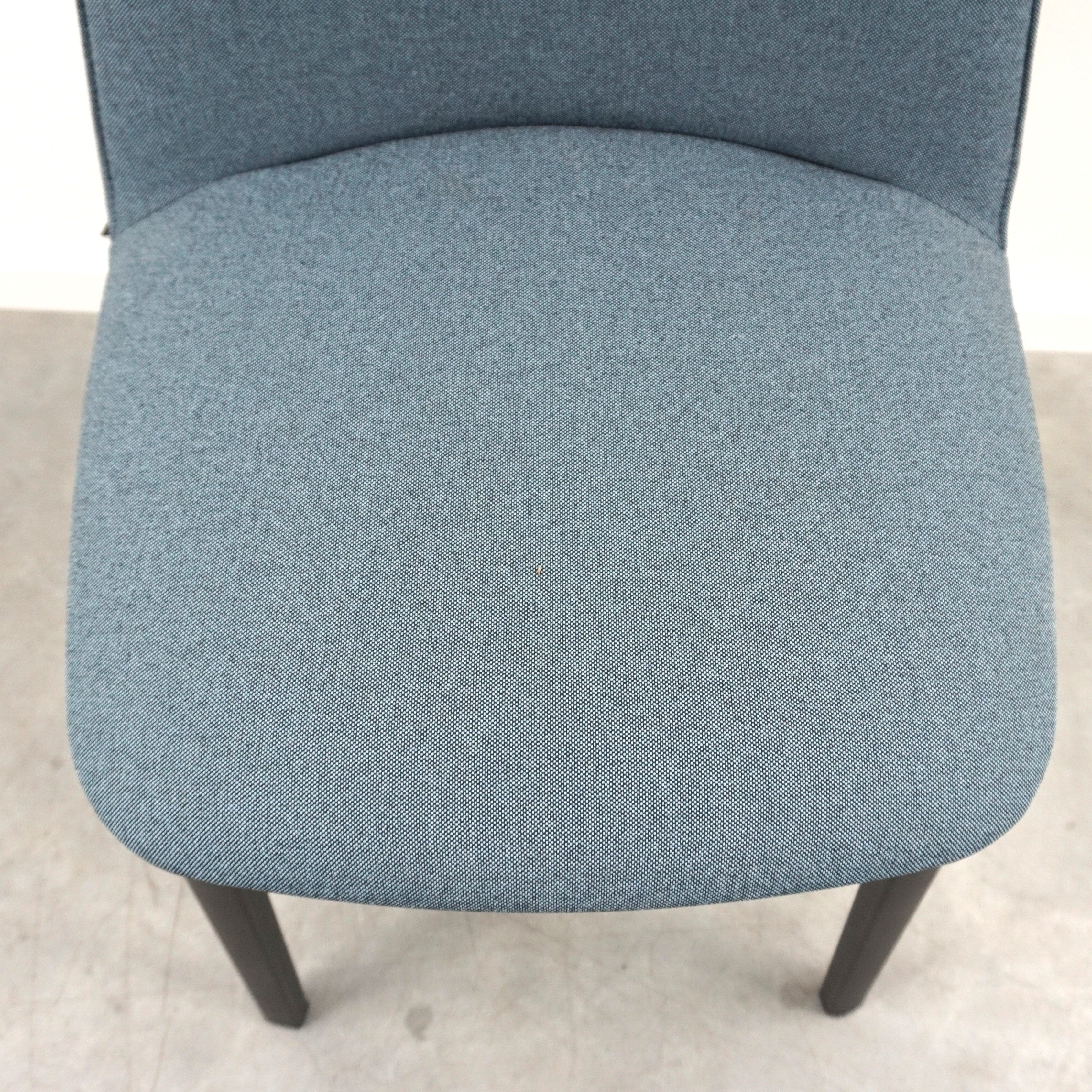 Vitra Softshell Side Chair Designstuhl | Blau | Schwarz